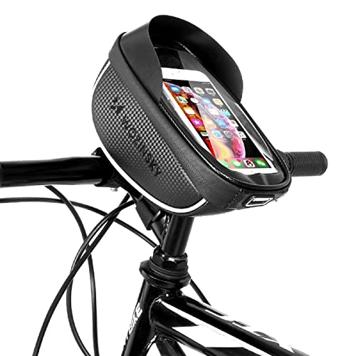 Wozinsky Sacs de guidon sacoche vélo étanche 1 L smartphone