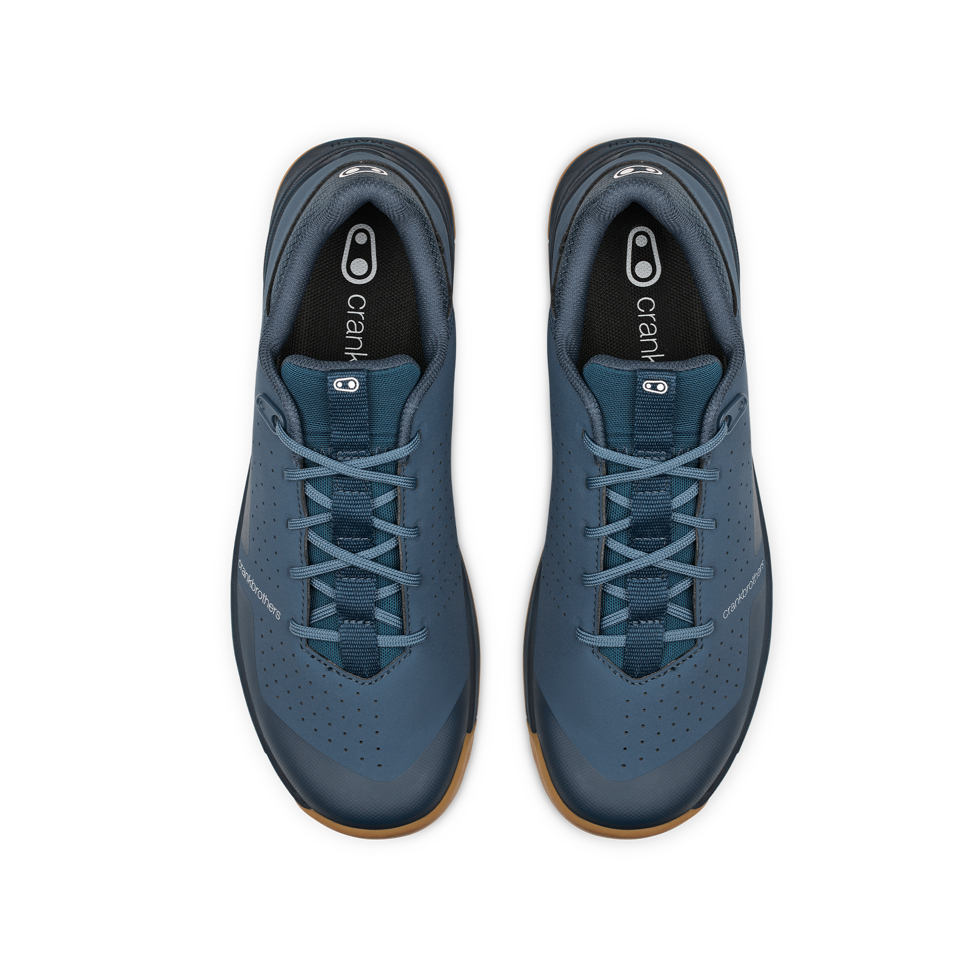 Crankbrothers Stamp Trail Lace chaussures VTT Navy/Gum plates