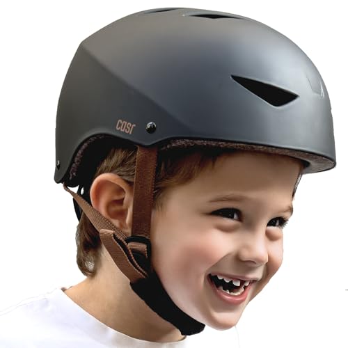 CASR Classic casque vélo enfant Noir S 51-54 cm