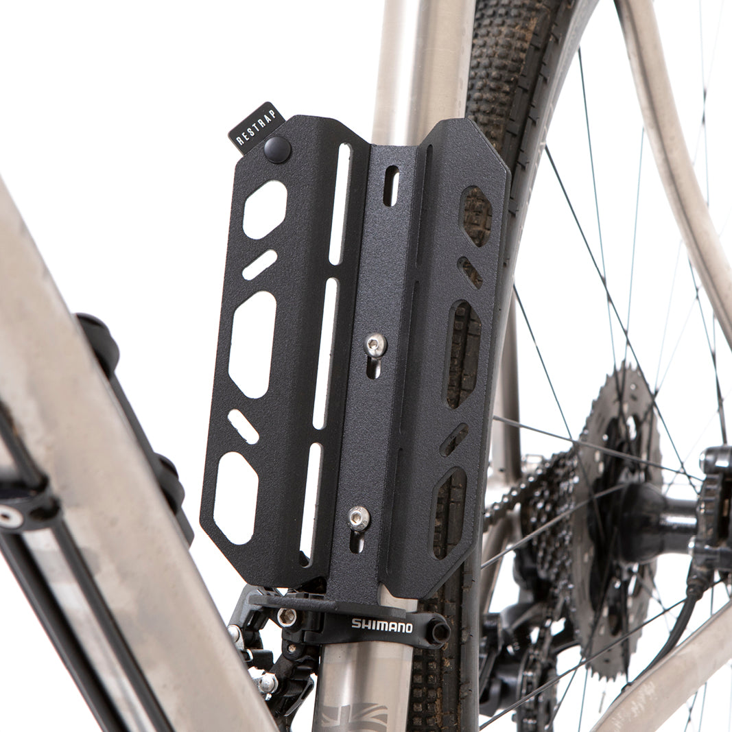 Restrap Racks & Cages Carry Cage porte-bagage fourche alu 3 kg