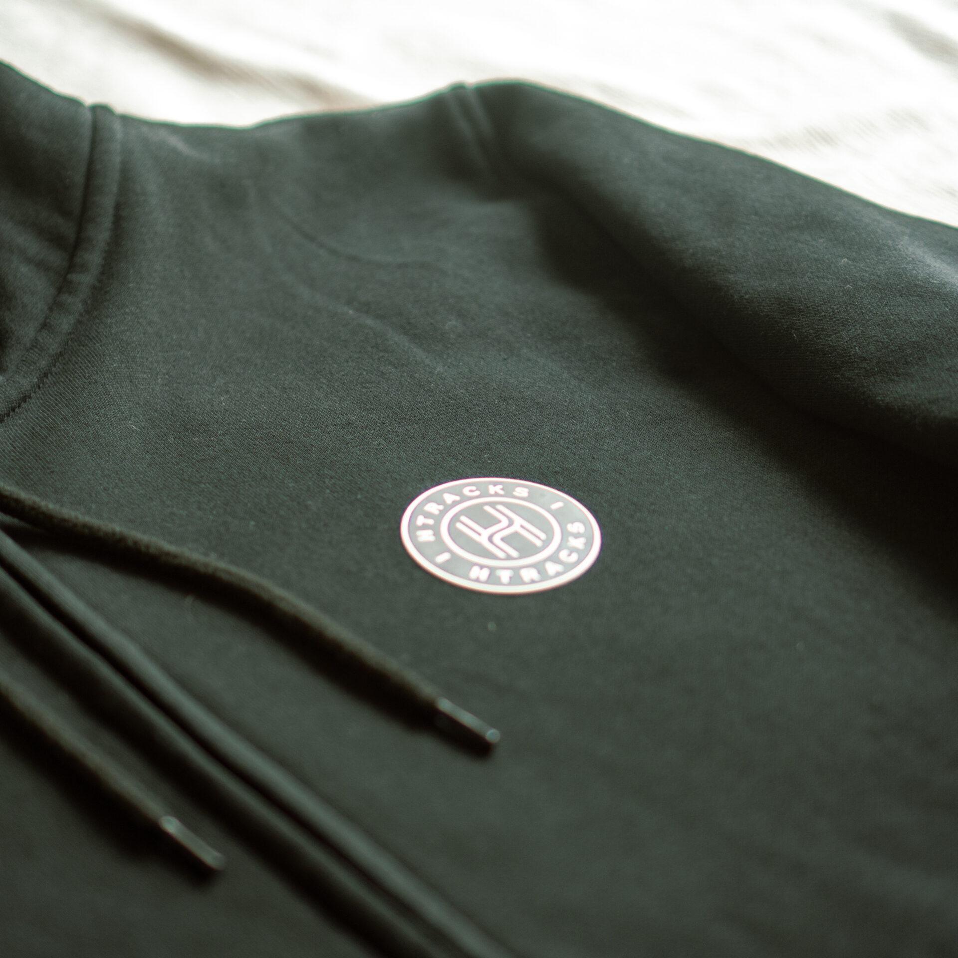 HTracks Hoodie Sweat Zippé Coton Logo Cœur