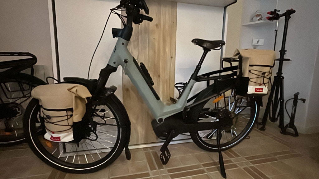 Atelier Velocidade Azimut La Paire sacoches de roue Charbon 26-32 L