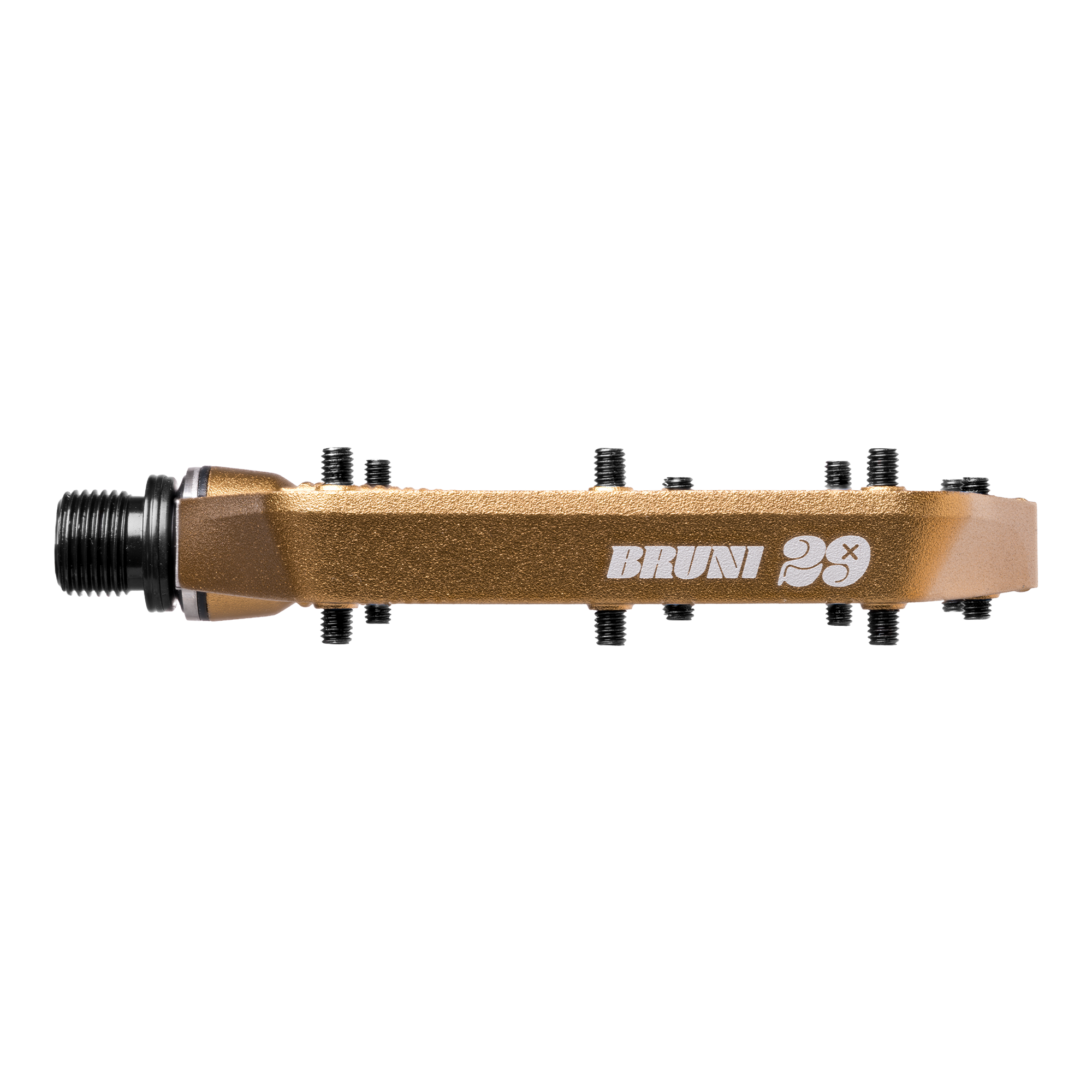 Crankbrothers Stamp 7 Large Pédales Plates Alu Bronze Édition Loïc Bruni