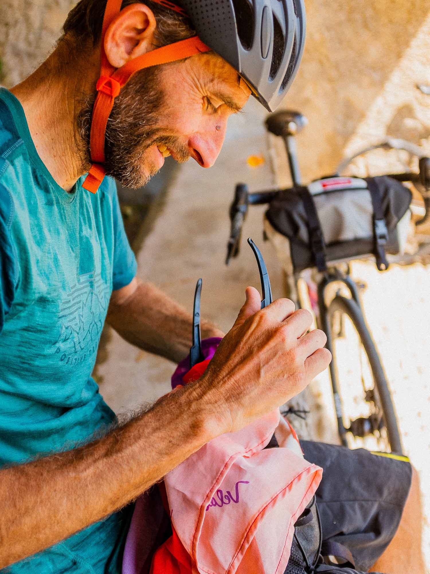 Atelier Velocidade Alentejo bandana vélo multifonction imprimé