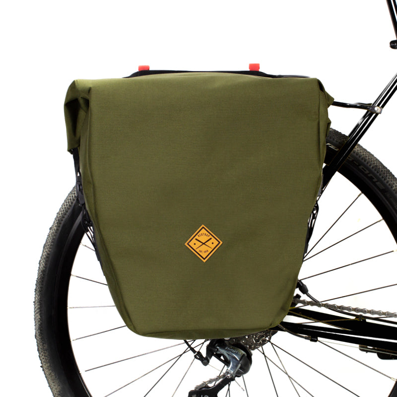 Restrap Pannier sacoche arrière 22L large étanche olive