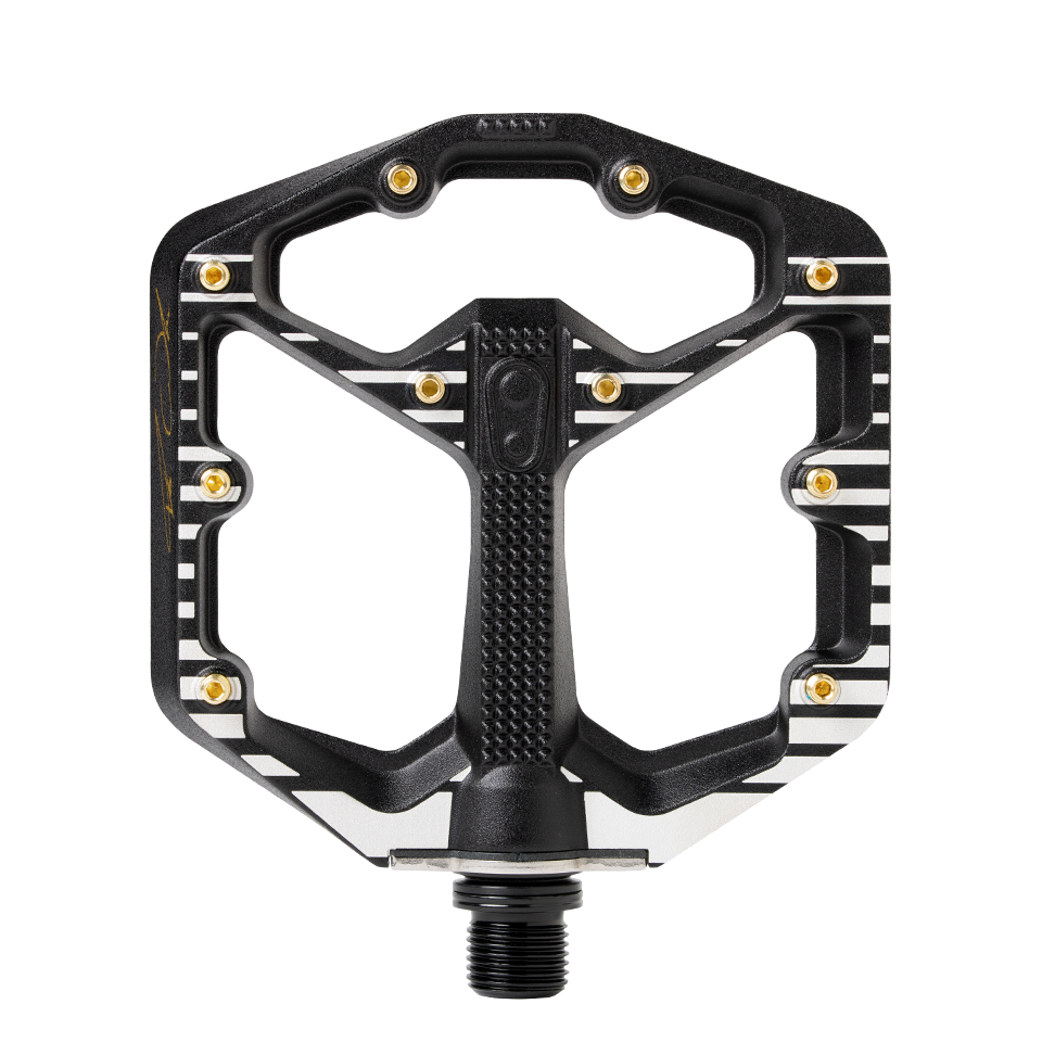 Crankbrothers Stamp 7 Small pédales plates Fabio noir alu