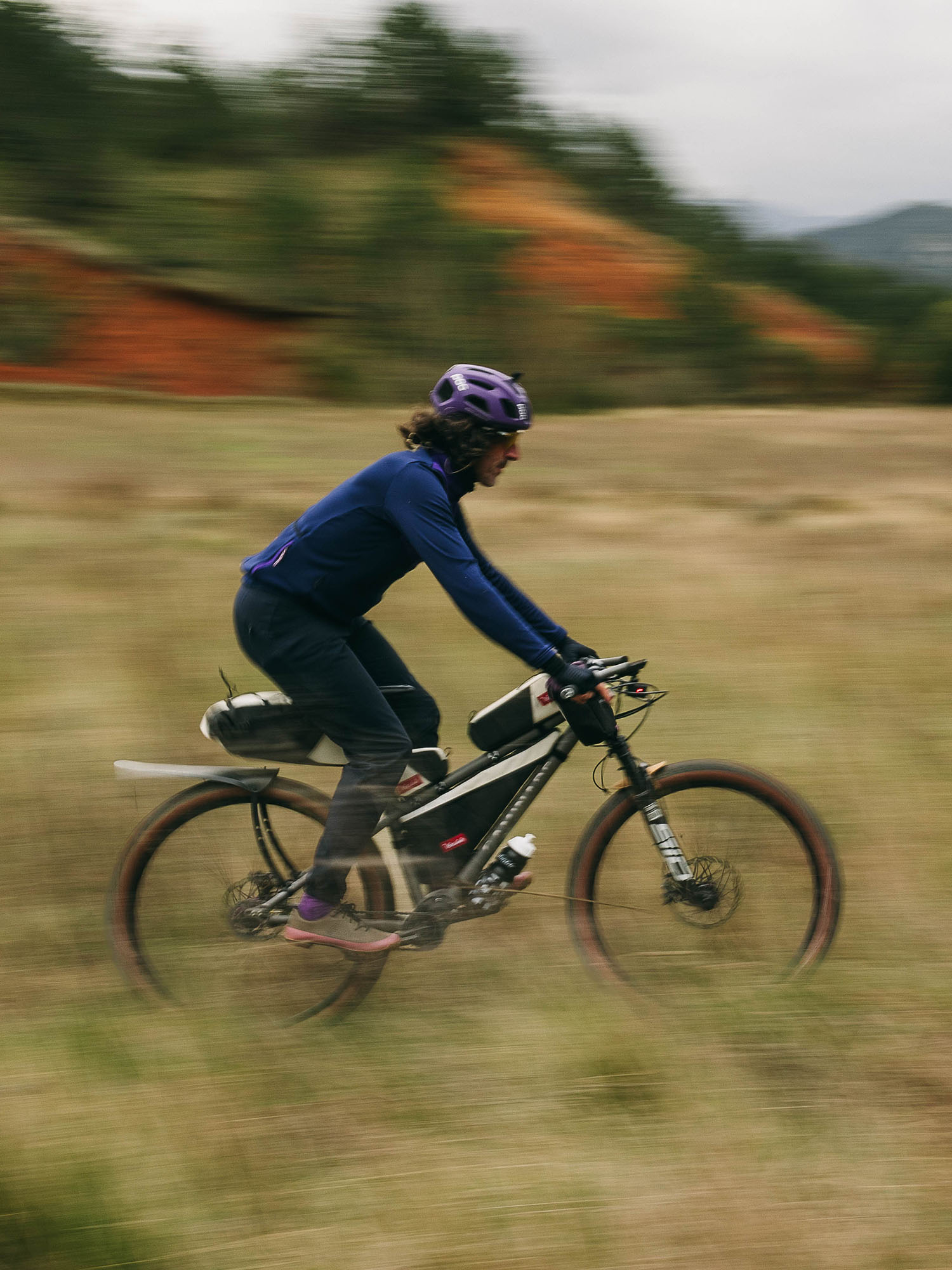 Atelier Velocidade Baroudeur sacoche cadre vélo sur mesure étanche