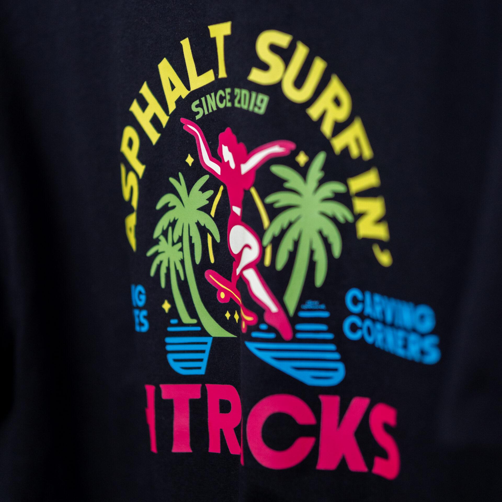 HTracks Asphalt Surfin’ T-Shirt Coton Col Rond