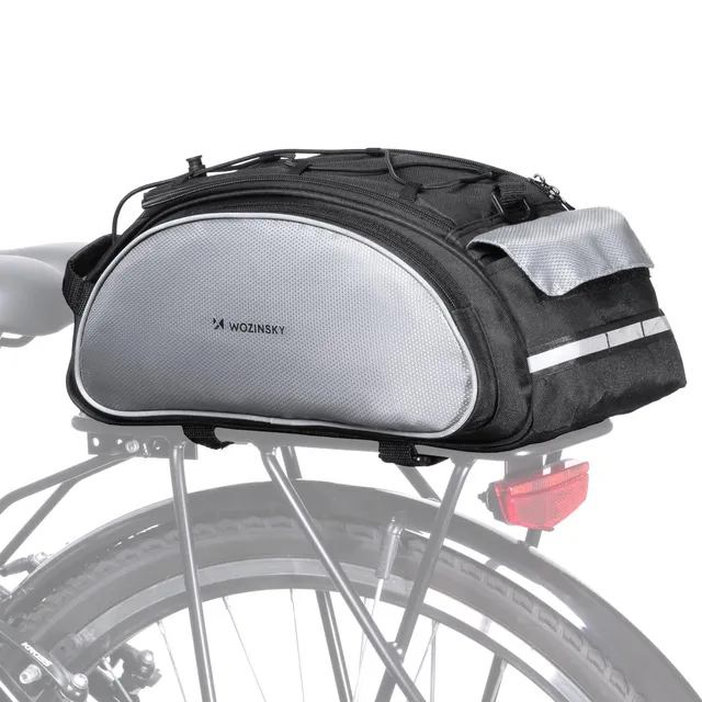 Wozinsky Sacoche Porte-Bagages Vélo 13L Noir Étanche