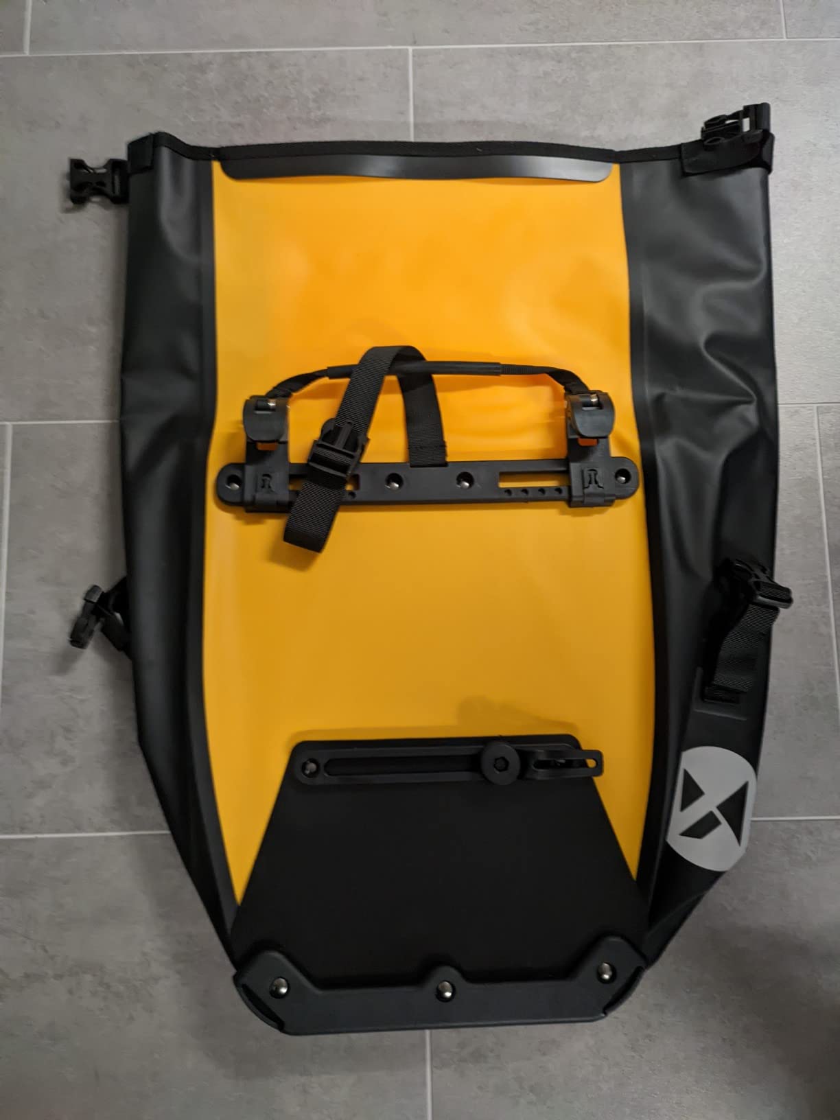 Wozinsky WBB24YE sac étanche porte-bagages 25L jaune