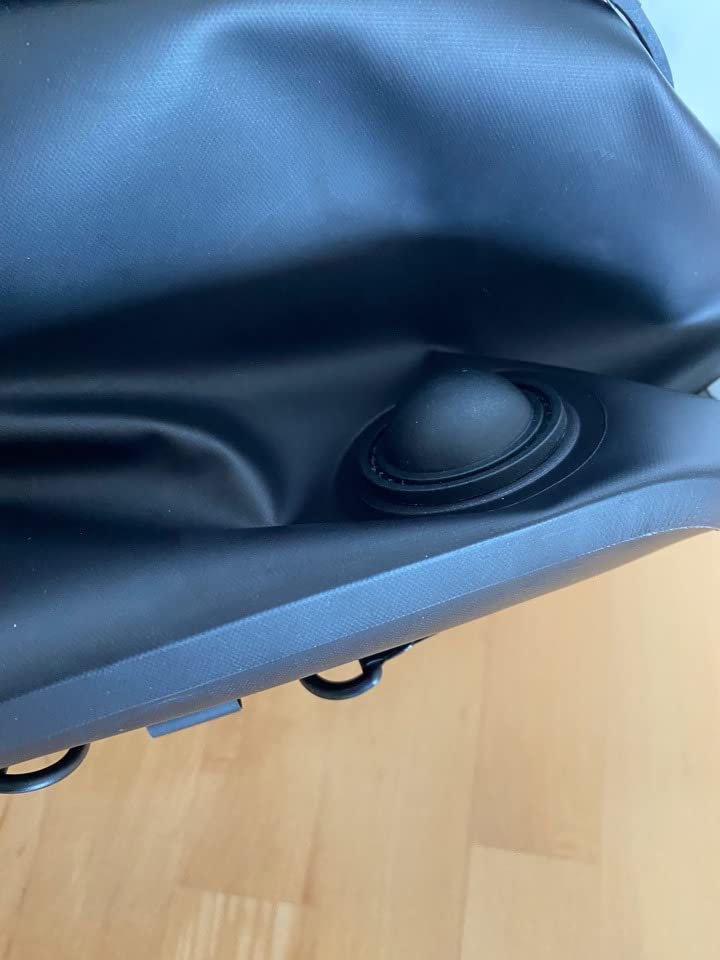 Wozinsky Sacoche Vélo Étanche 25L Noire
