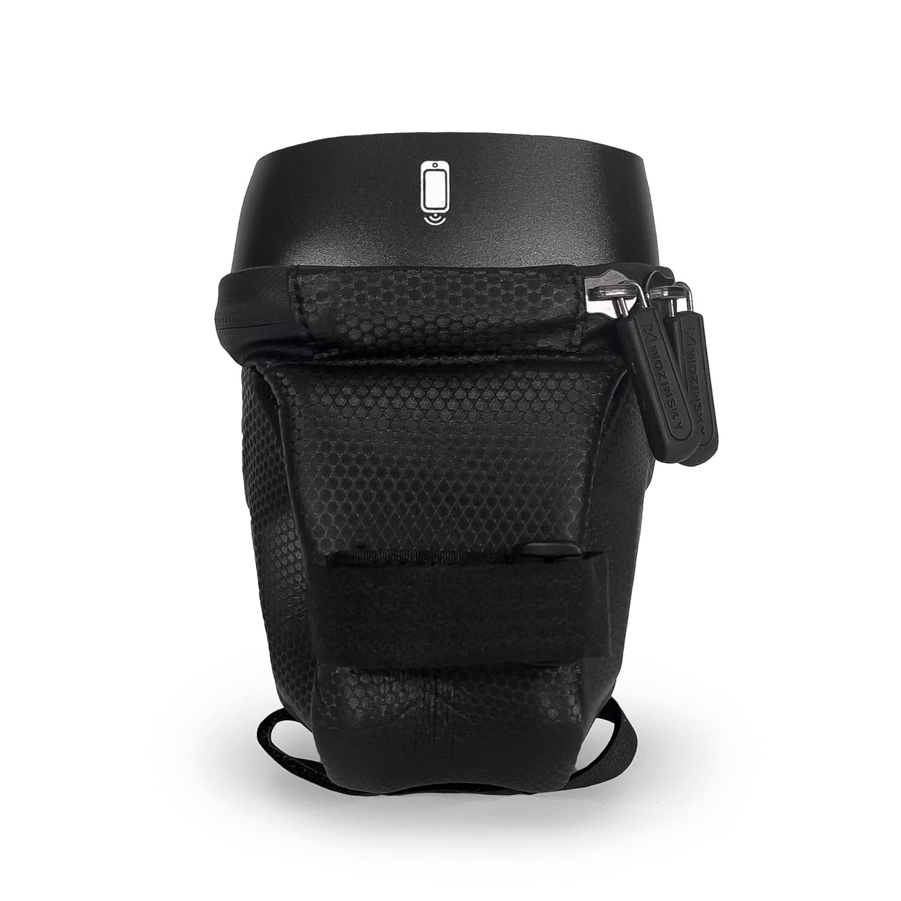 WOZINSKY Sacoches de cadre WBB28BK sacoche vélo 1,7 L noire