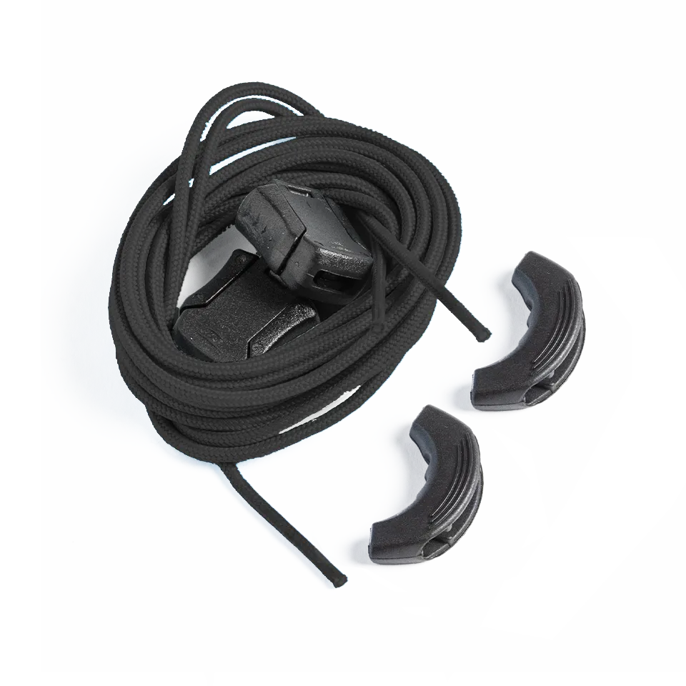 Crankbrothers Shoe Accessories Speed Lace Accessory Kit lacet noir
