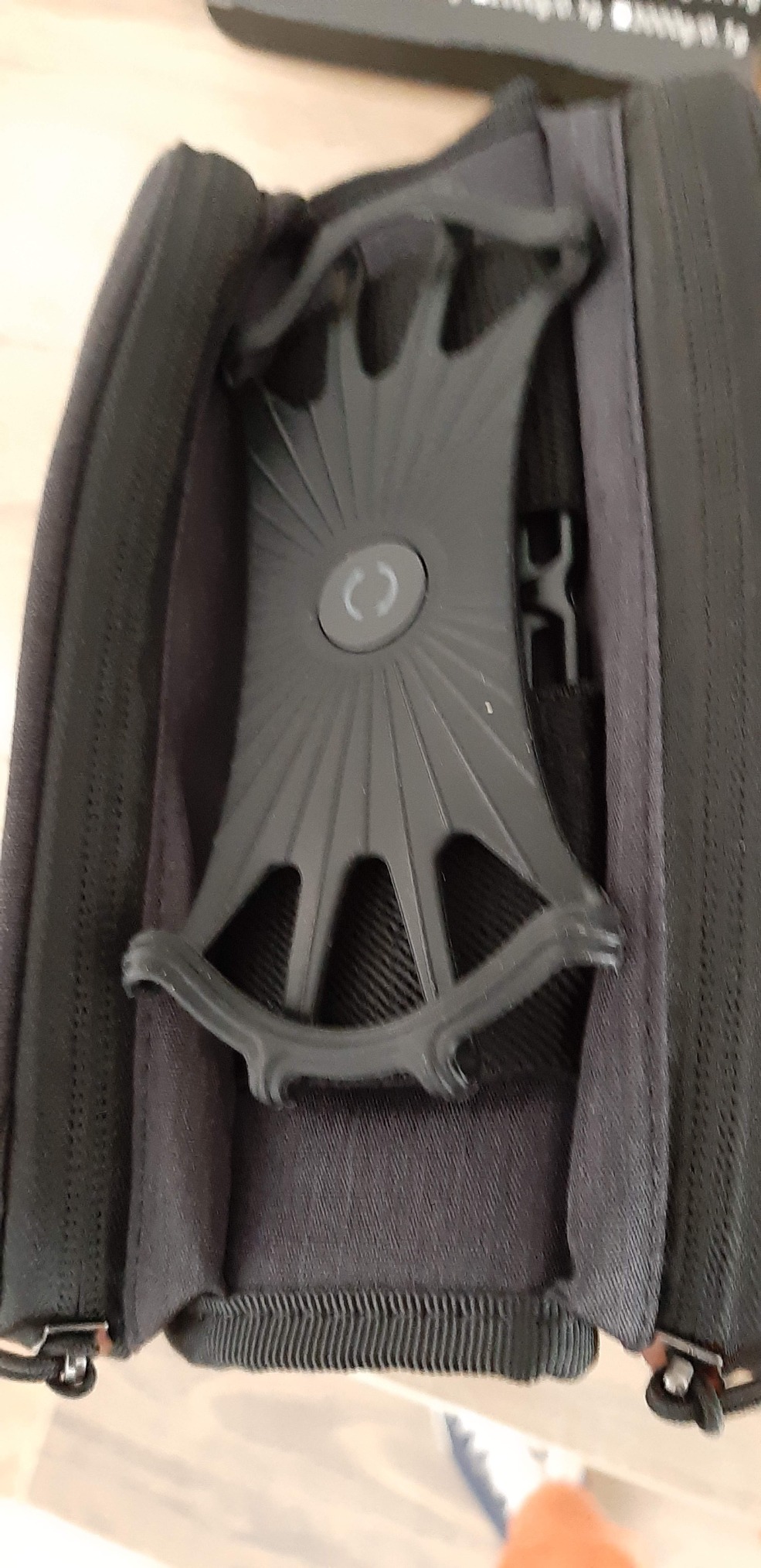 WOZINSKY Sacoches de cadre sacoche vélo noir téléphone