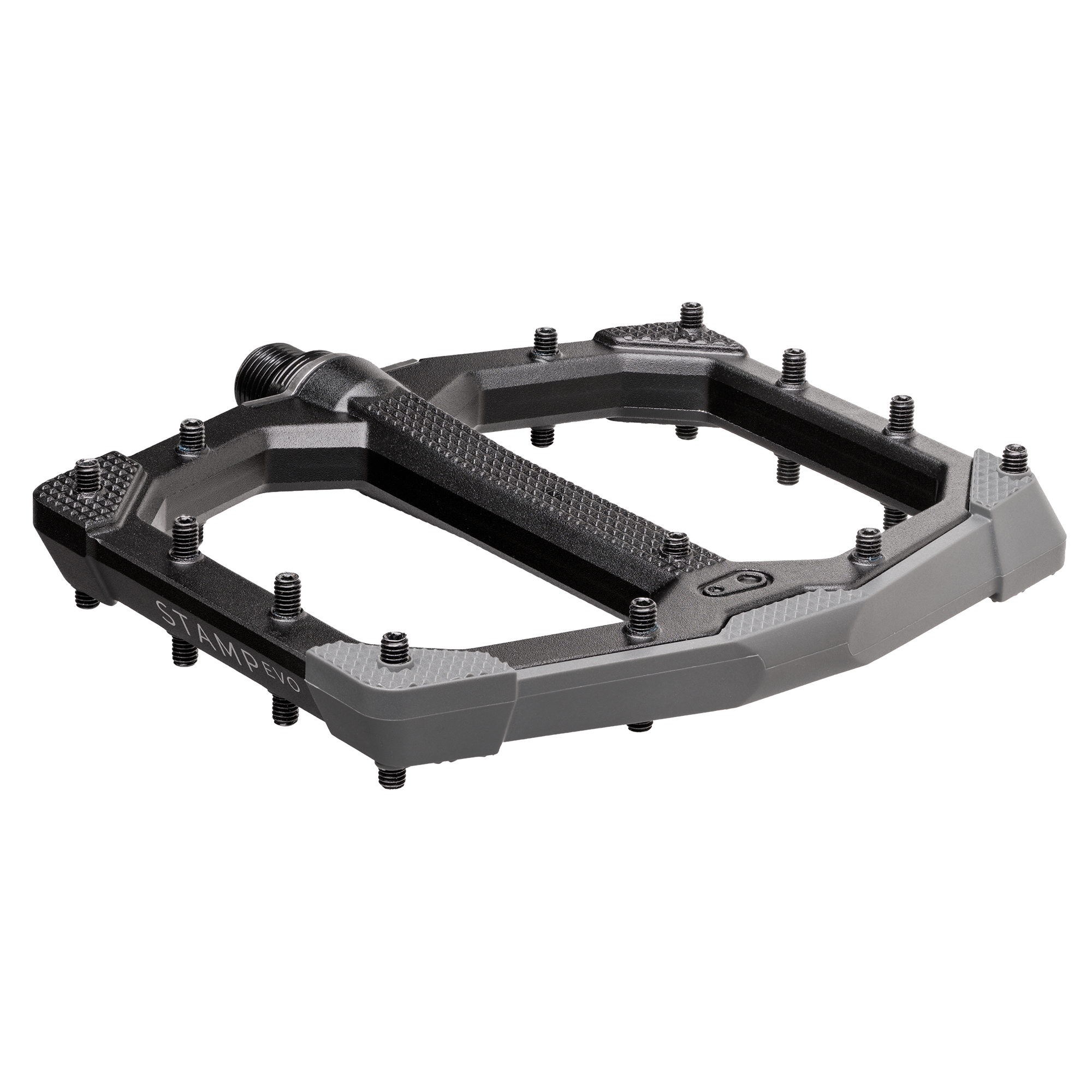 Crankbrothers Stamp EVO Large pédale plate noire alu