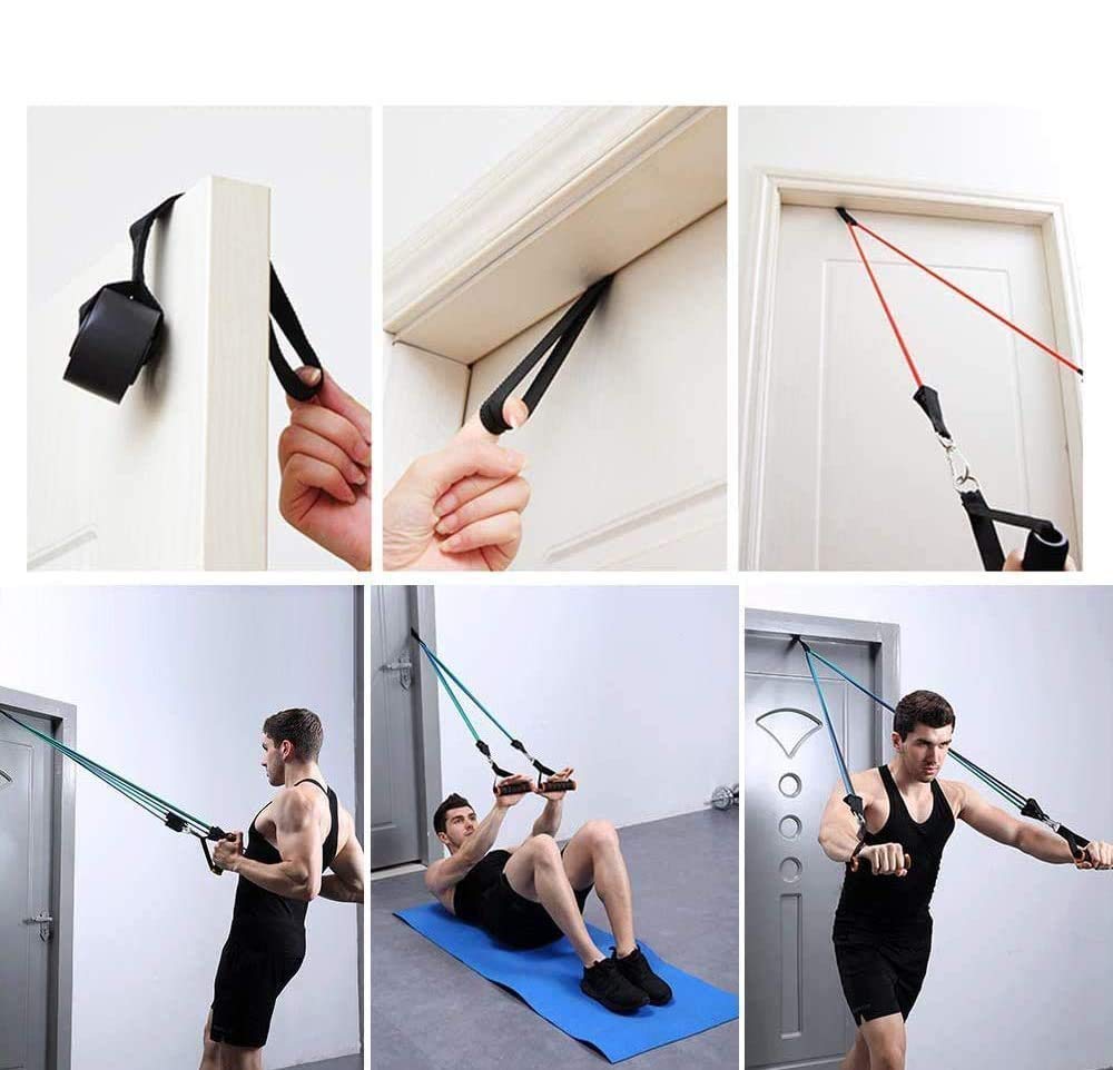 Wozinsky 5x bandes résistance fitness latex musculation