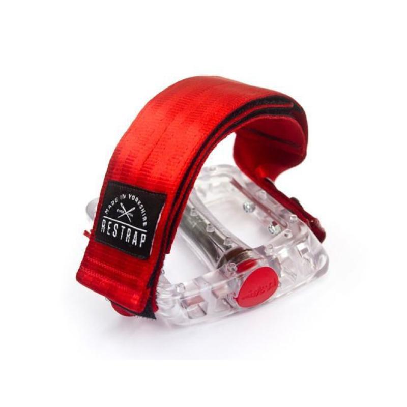 Restrap Pedal Straps Diagonal cale-pieds noirs paire