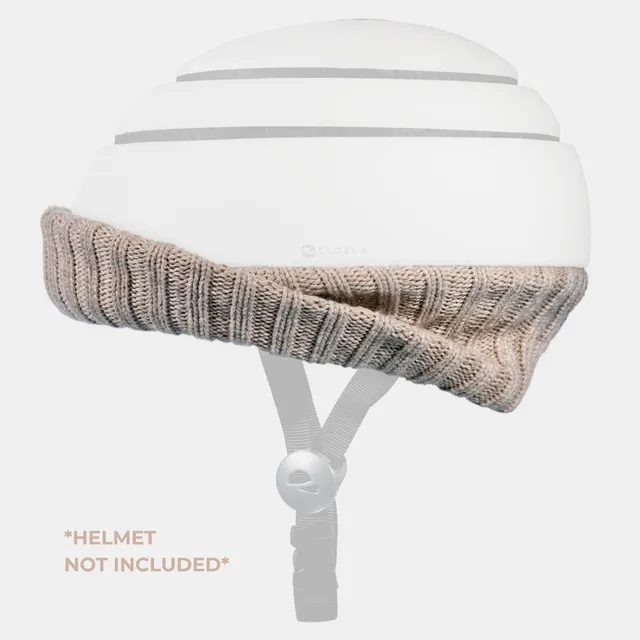 Closca Visor Nordic Wheat visière casque laine hiver