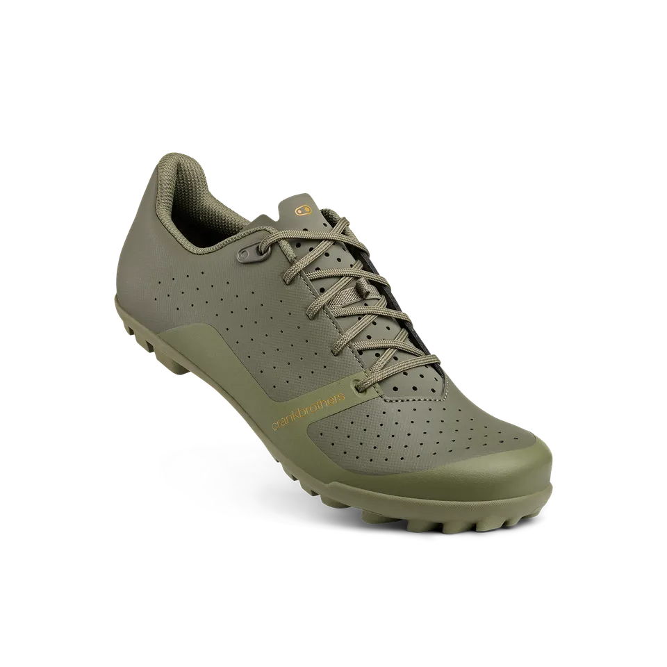 Crankbrothers Candy Lace chaussures automatiques Green/Ochre XC