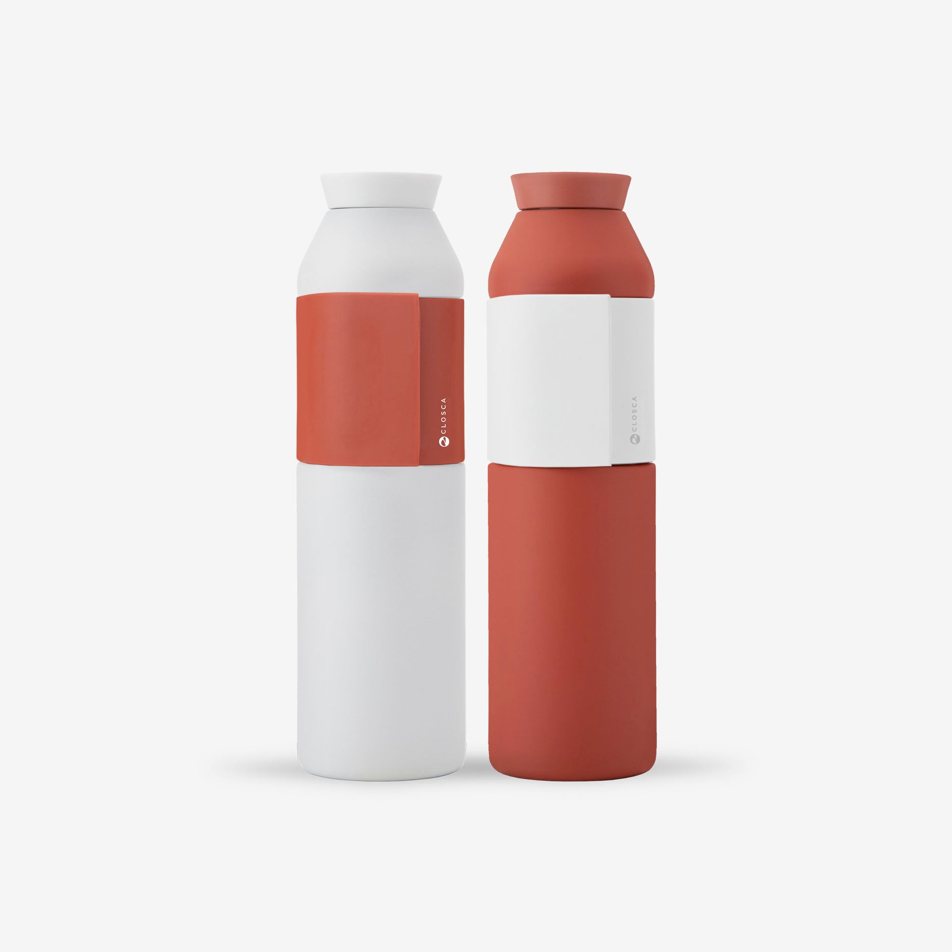 Closca Bonded Arizona & White Gourde Isotherme Duo Blanc