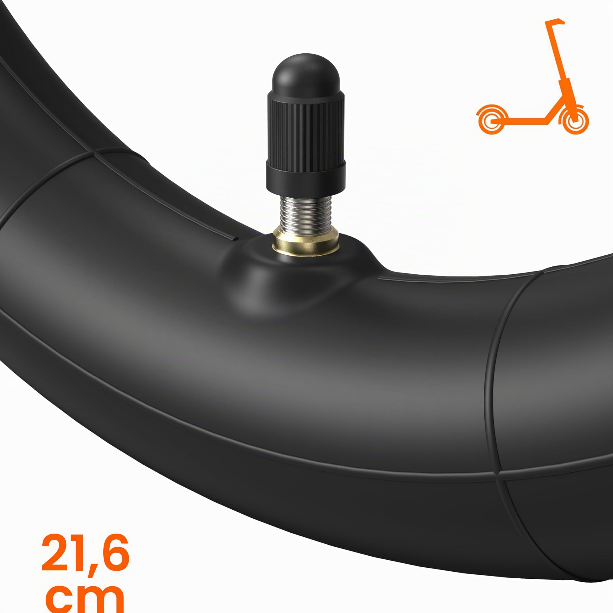 CASR Entretien Chambre à Air 8,5 Pouces Valve Schrader