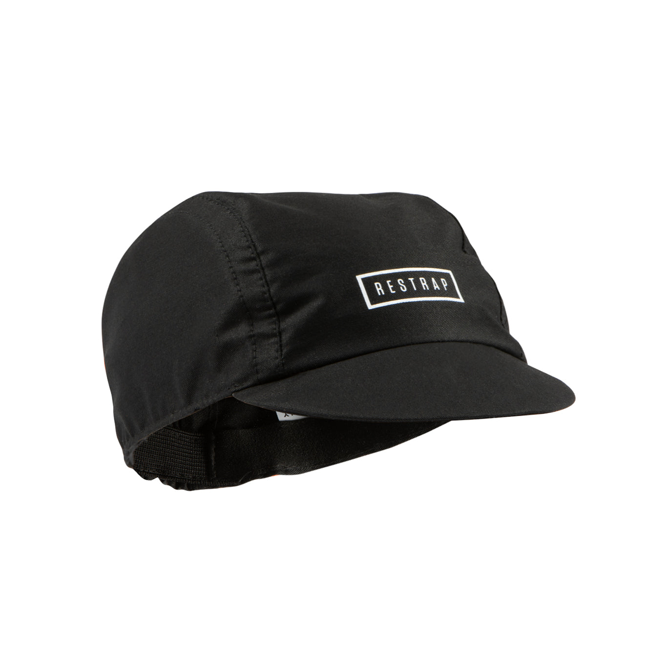 Restrap Clothing Logo casquette cycliste noire respirante
