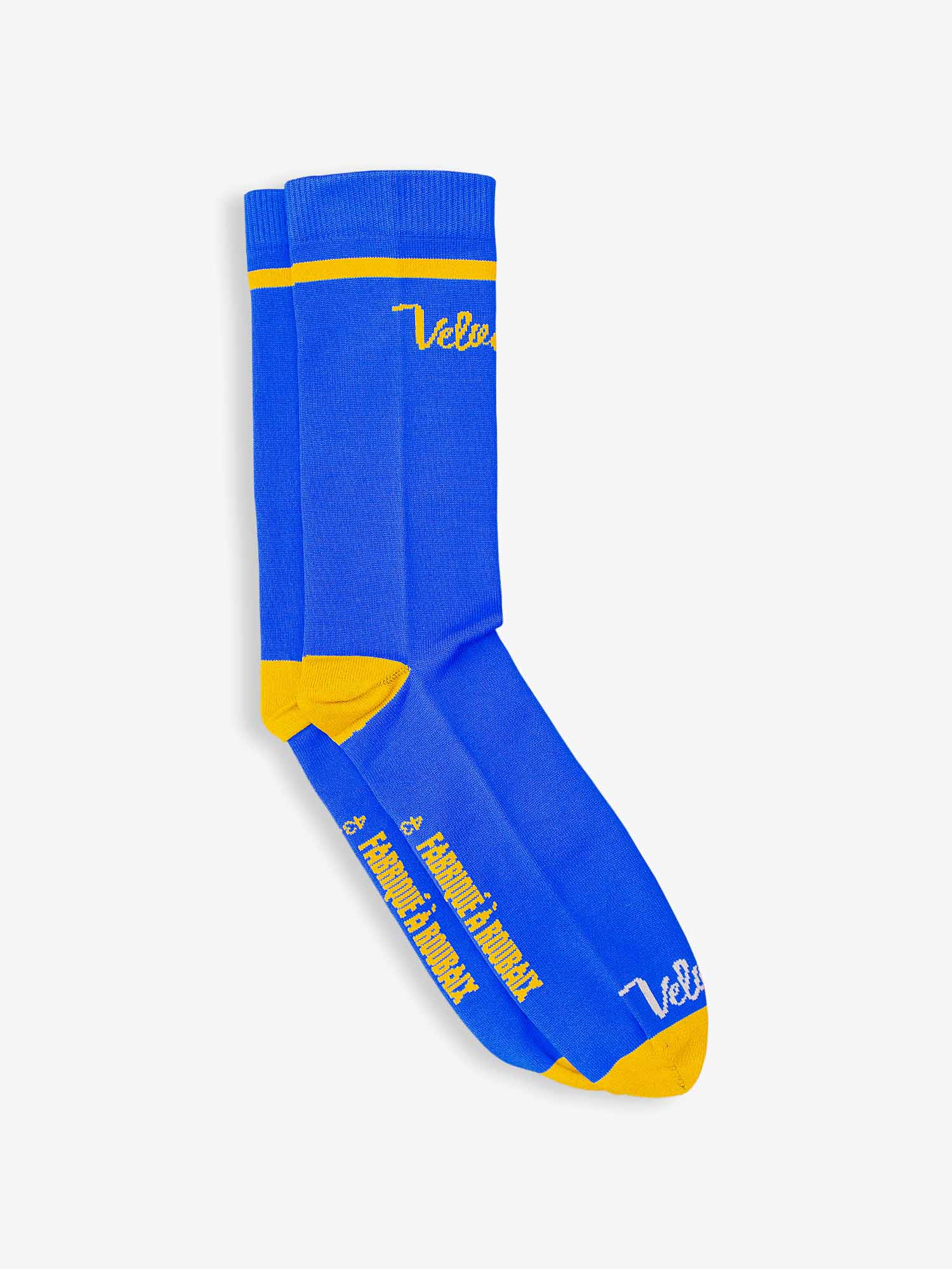 Atelier Velocidade Explore chaussettes vélo Noir 43-46 mi-mollet