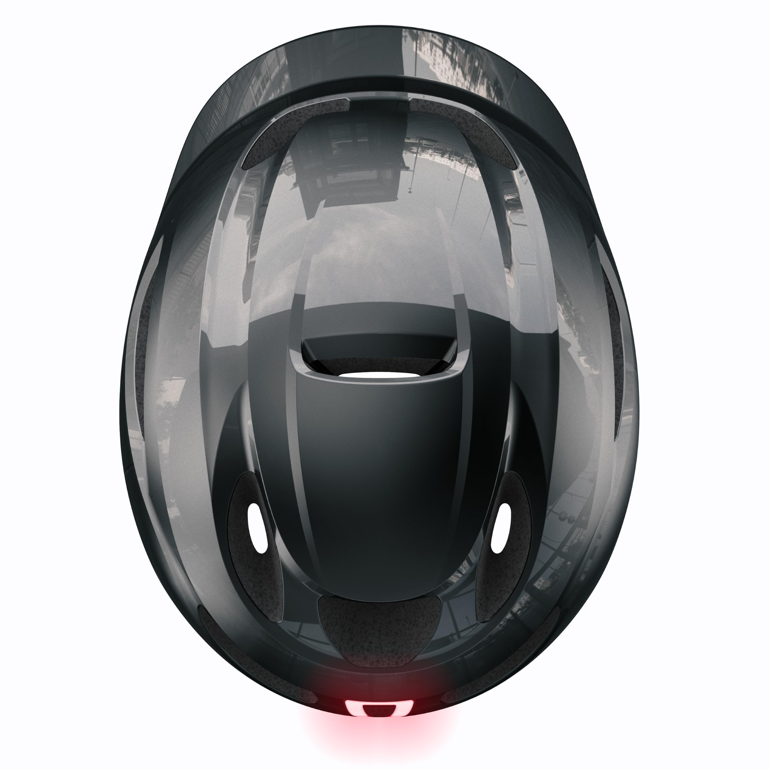 CASR Casques Casque Vélo LED Noir L USB-C EN 1078