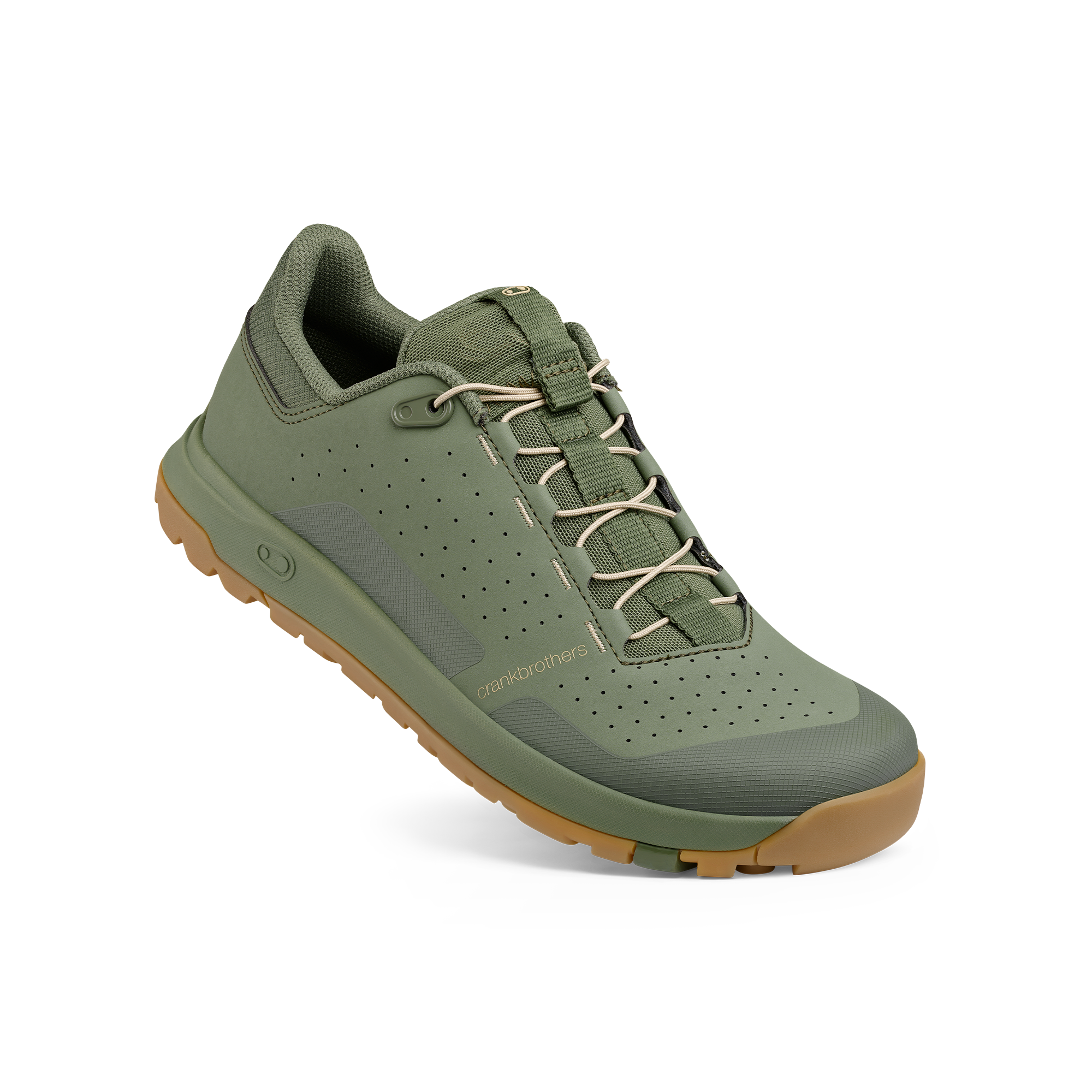 Crankbrothers Stamp Trail Speed Lace Chaussure VTT Green/Gum