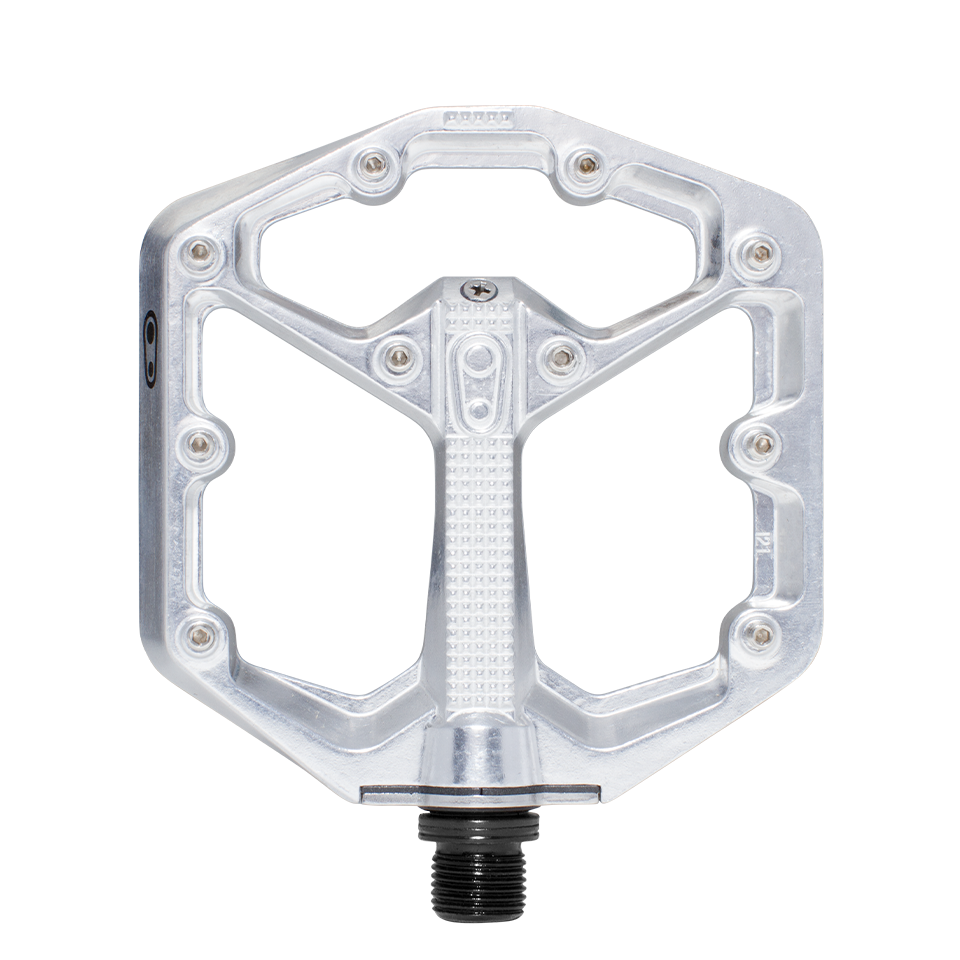 Crankbrothers Stamp 7 Small pédales plates Silver alu concave