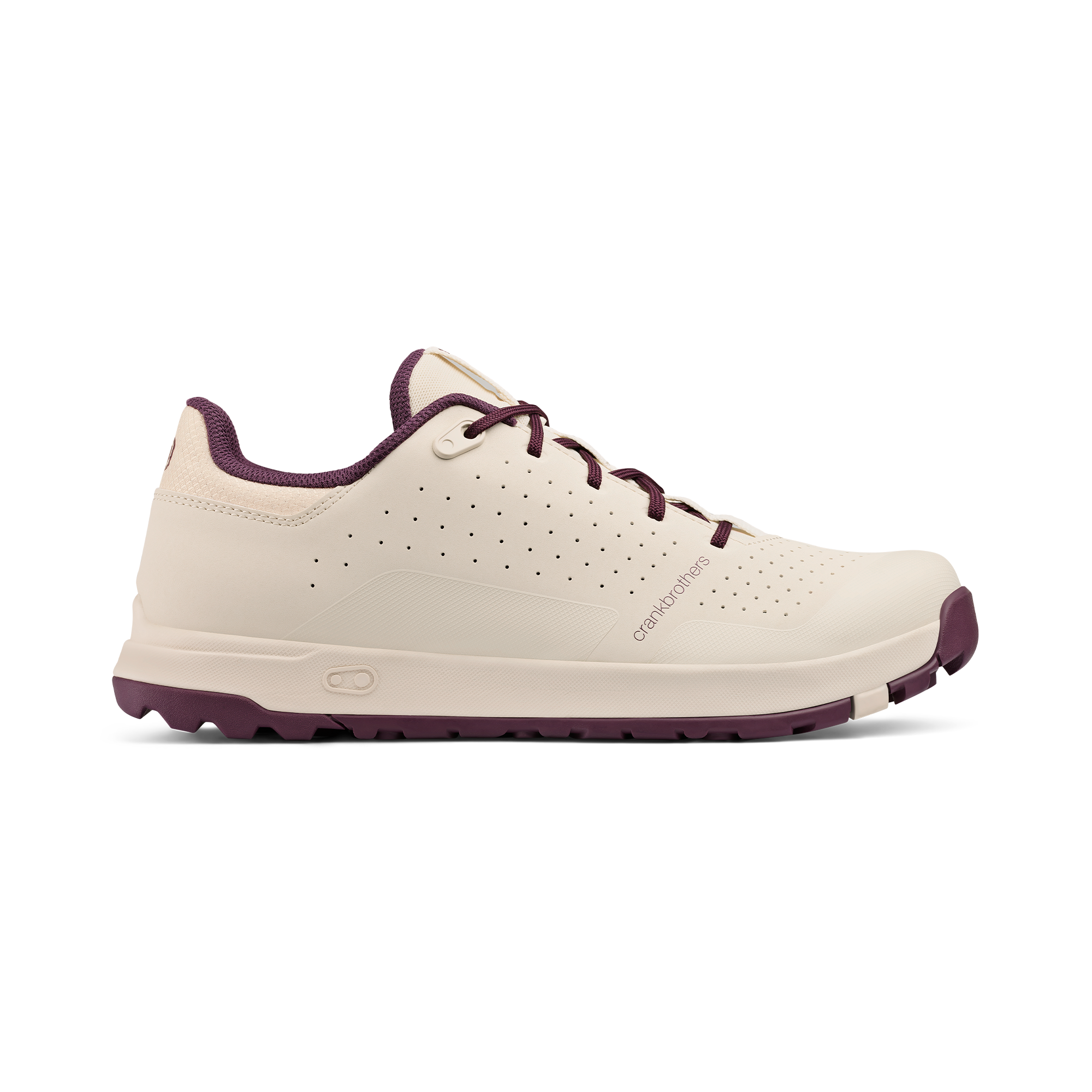 Crankbrothers Mallet Trail Lace chaussures VTT Swan/Purple lacets