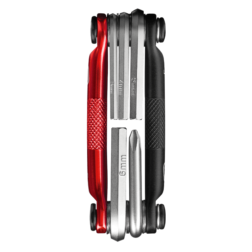 Crankbrothers M5 Multitool Vélo Black/Red Acier