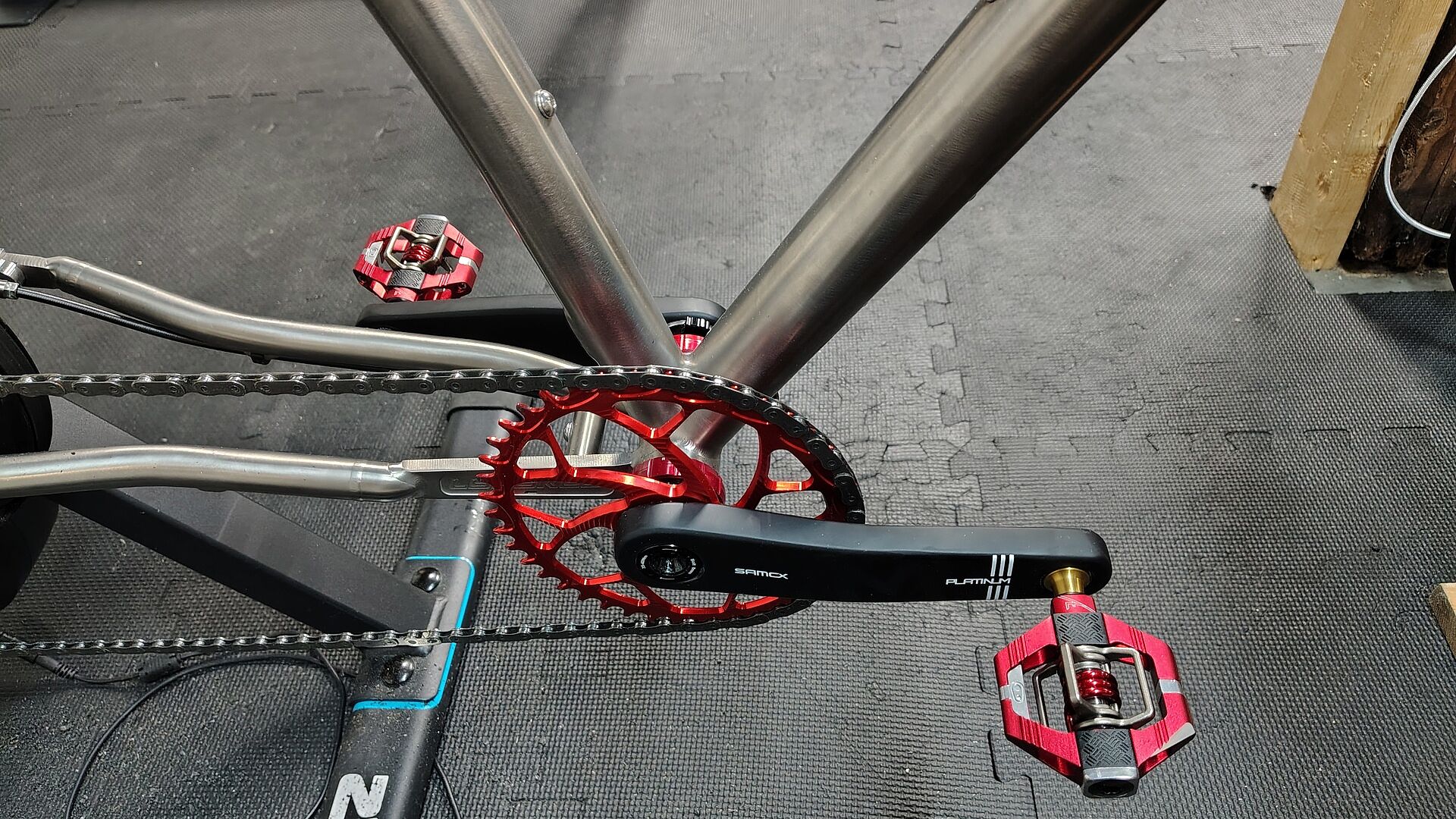 Crankbrothers Candy 7 Pédales Automatiques Bleu Électrique