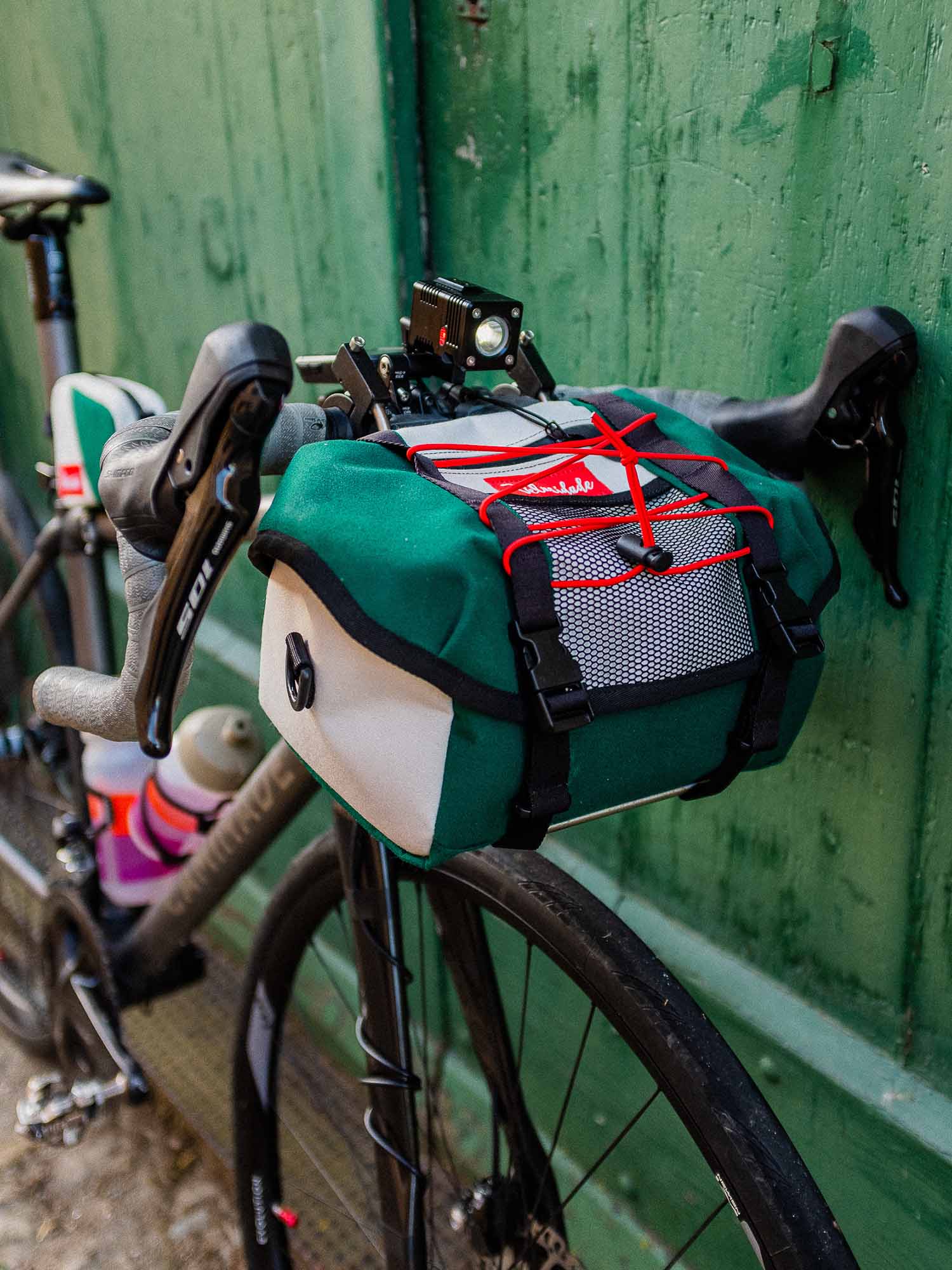 Atelier Velocidade Bivouac sacoche guidon 7,5L sable