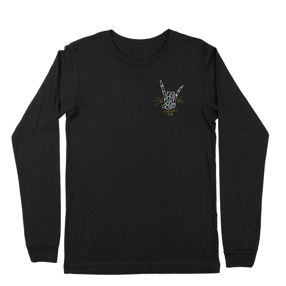 Crankbrothers Rock & Roll tee manches longues noir L coton
