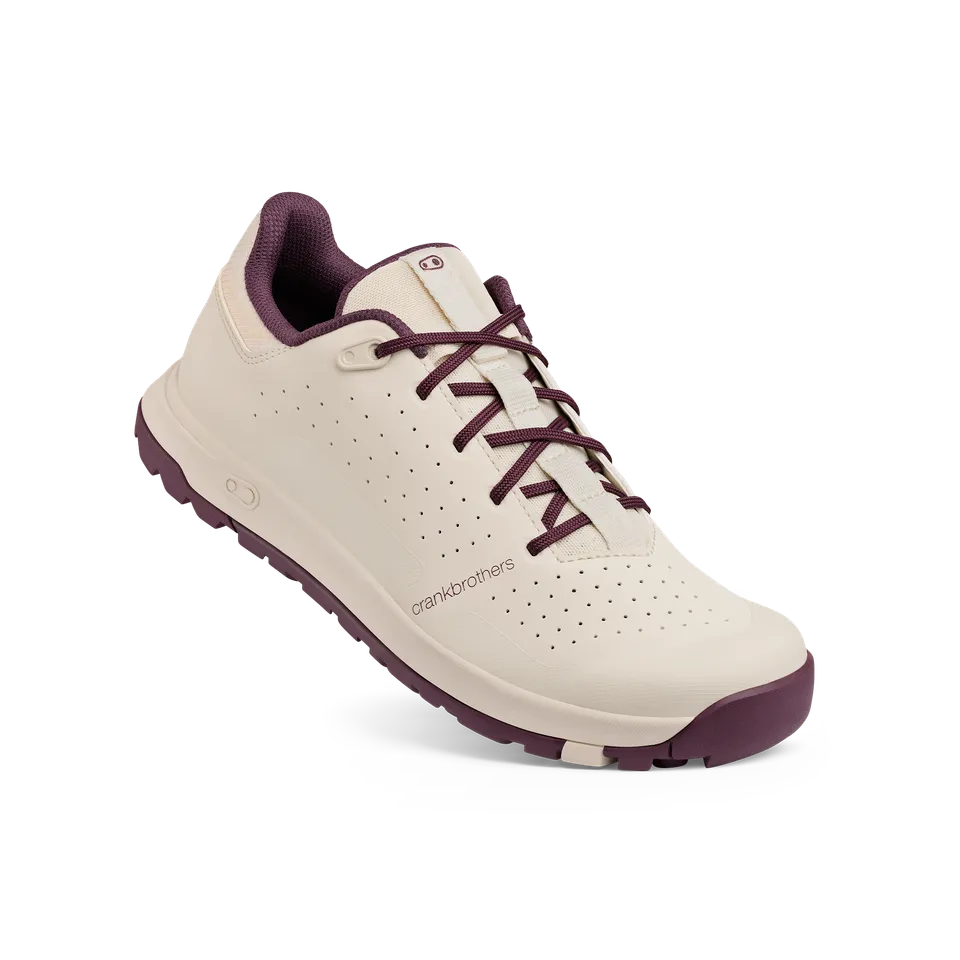Crankbrothers Stamp Trail Lace chaussures VTT Swan/Purple plates