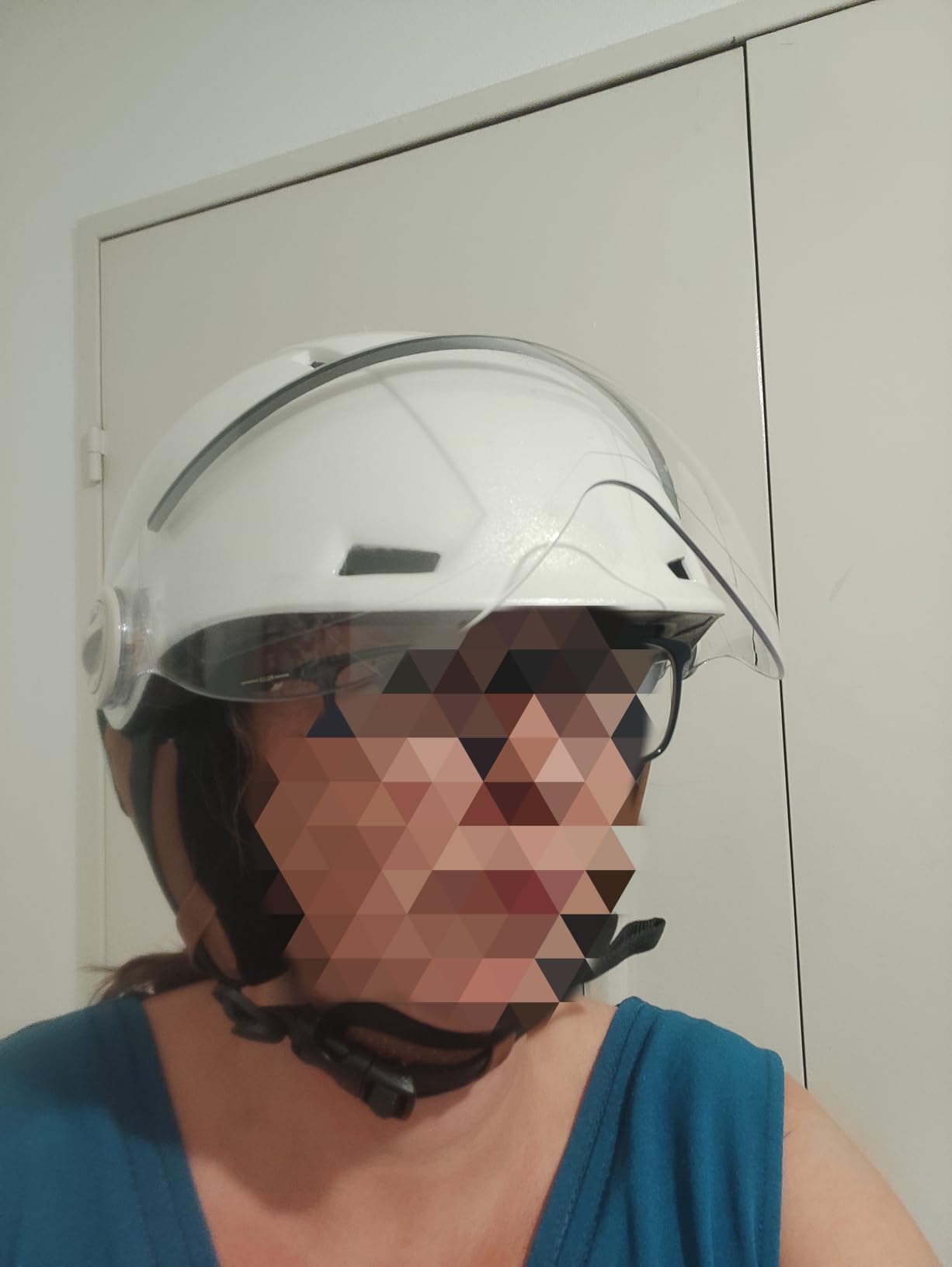 CASR Style Casque Vélo Urbain Noir Visière M 55-58 cm