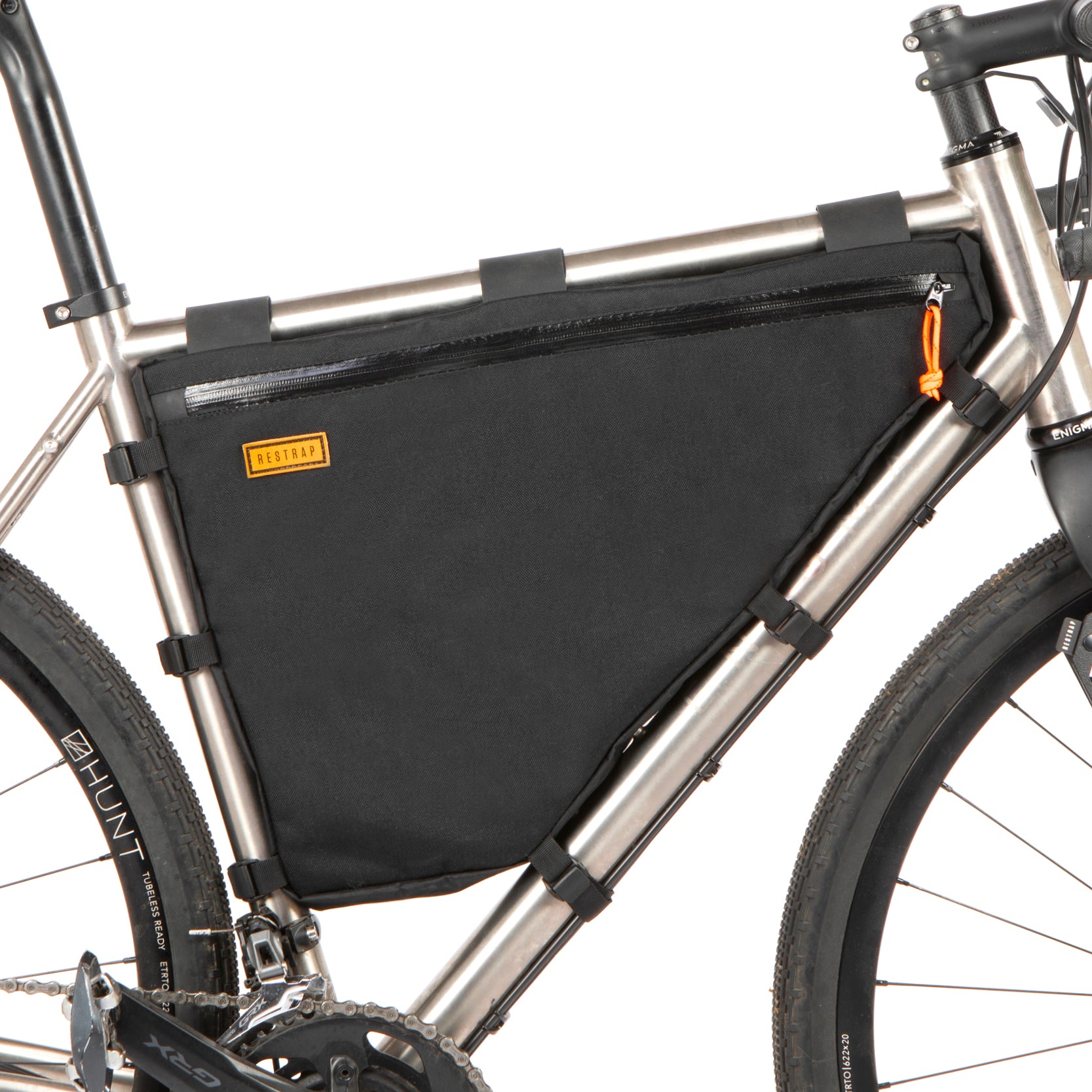 Restrap Custom Frame Bag sacoche cadre noir sur mesure