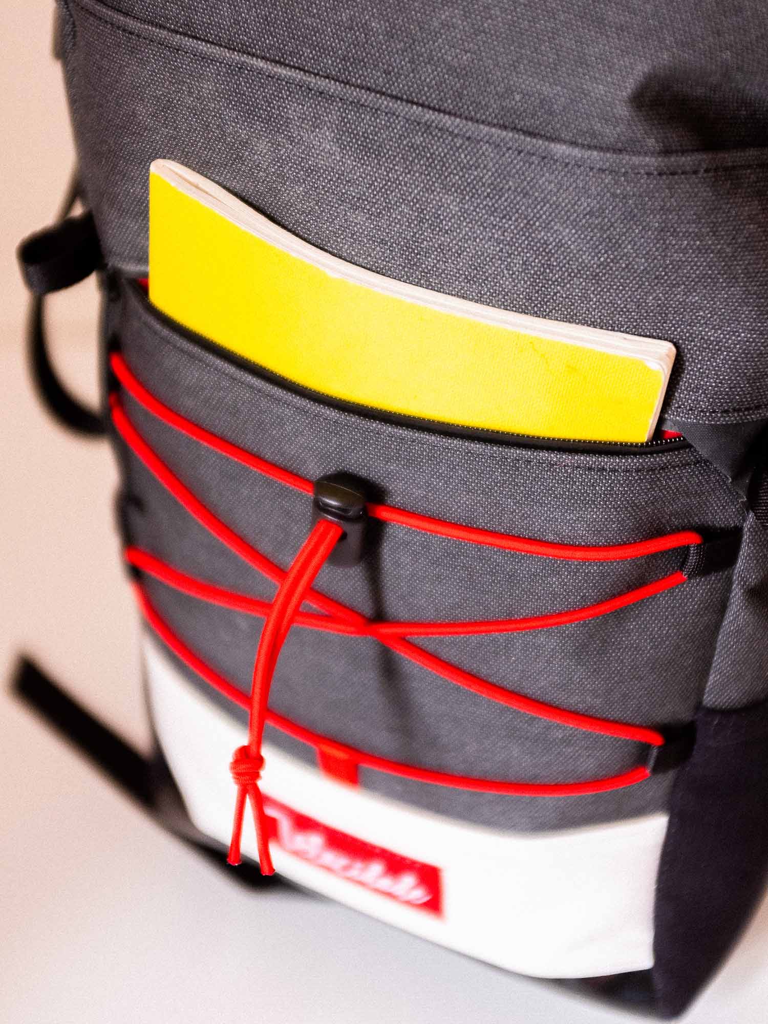 Atelier Velocidade Azimut La Paire sacoches de roue Charbon 26-32 L