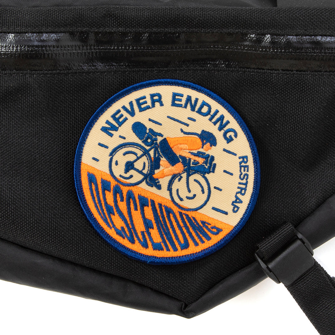 Restrap Accessories Patch Never Ending Descending 9 cm thermocollant