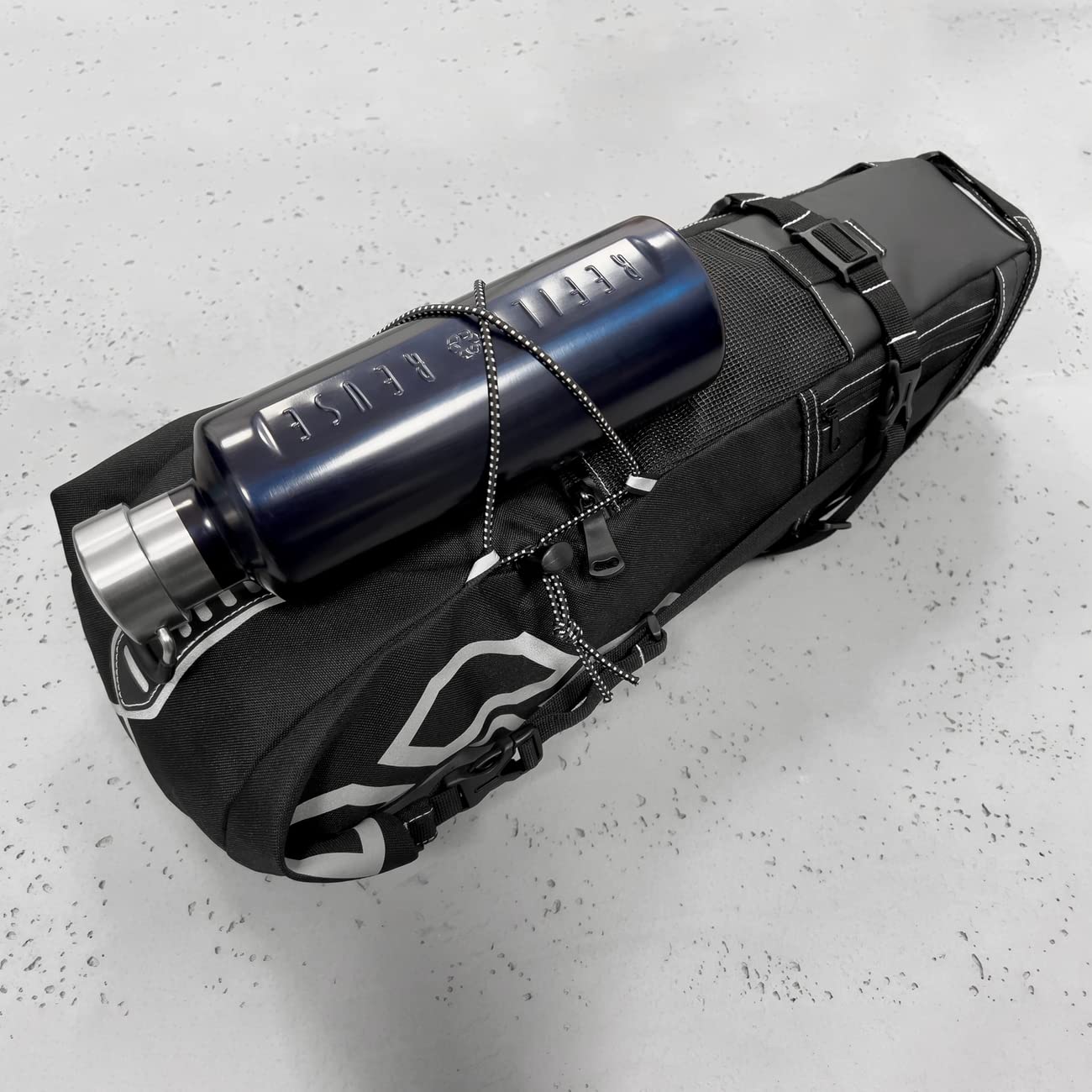 Wozinsky Sacoche Selle Vélo Étanche 12 L Noire