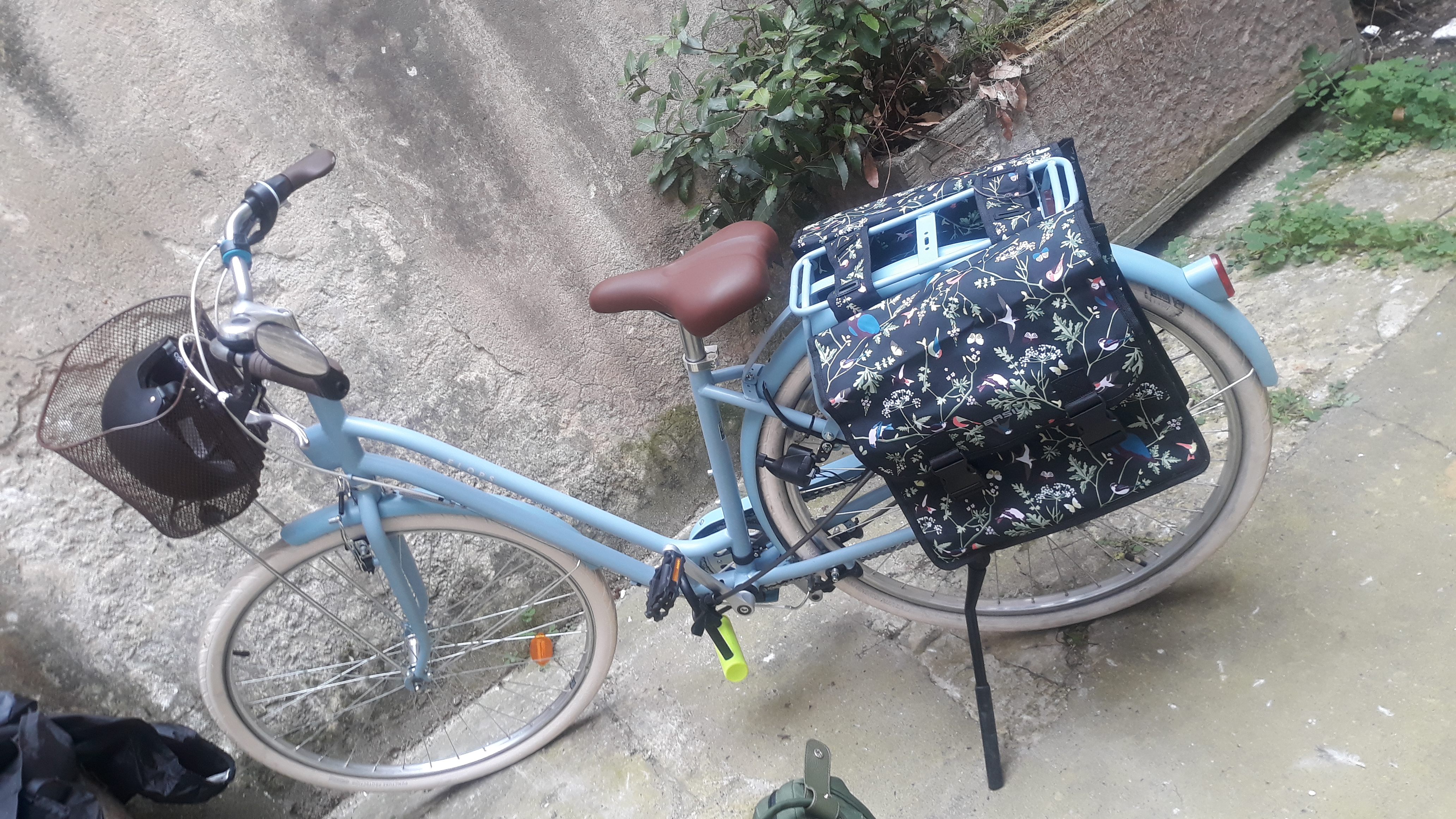 Basil Wanderlust Sacoche Vélo Charcoal 35 L Porte-Bagages