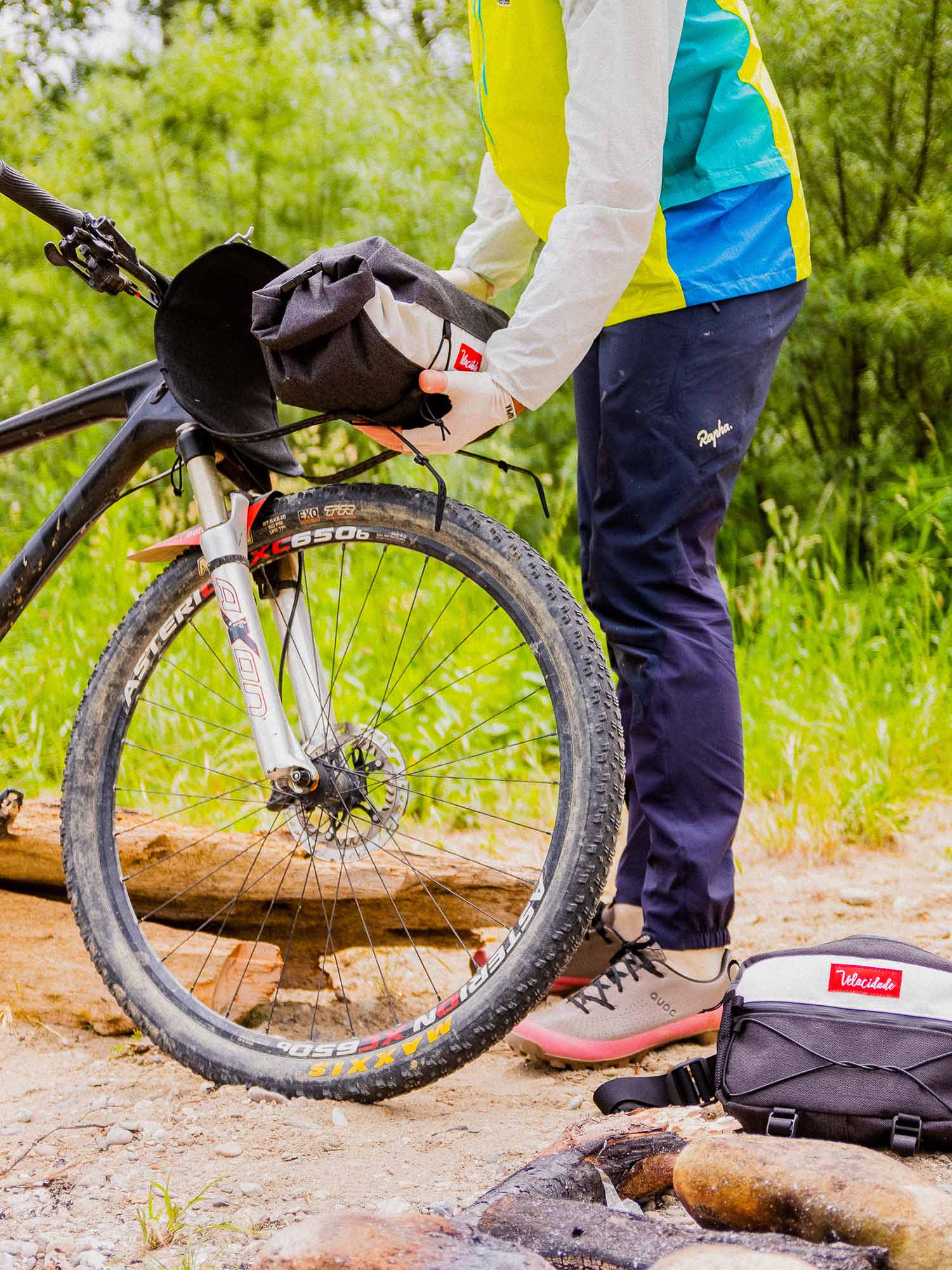 Atelier Velocidade Grizzli 2.0 sacoche guidon 17,8L forêt
