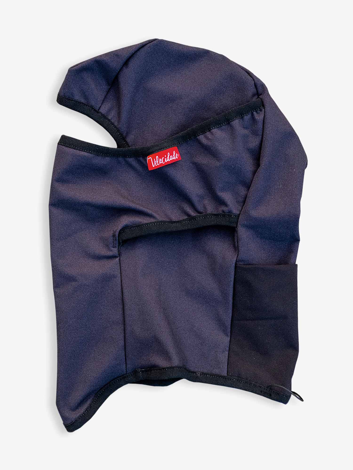 Atelier Velocidade cagoule mérinos vélo noir taille unique