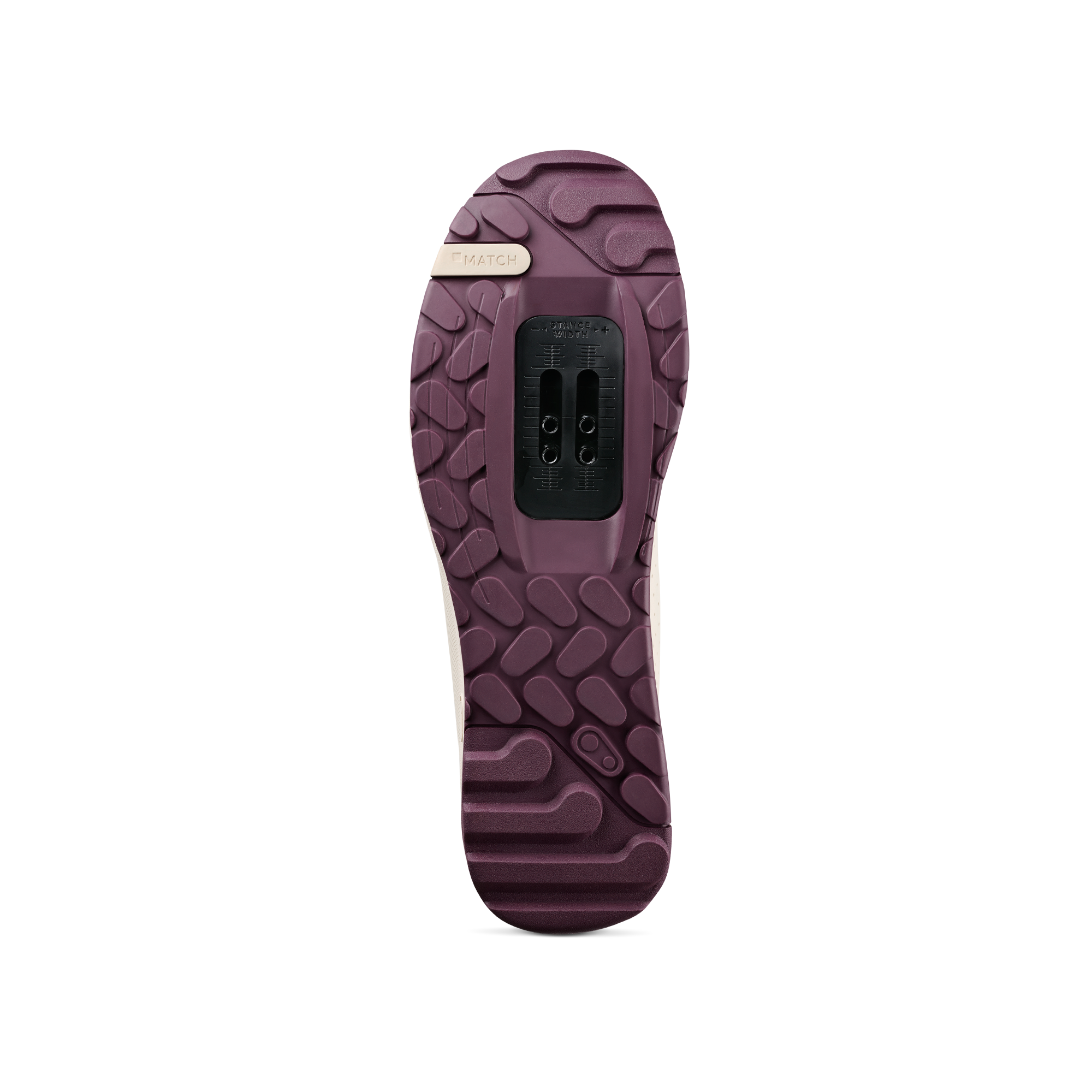 Crankbrothers Mallet Trail Lace chaussures VTT Swan/Purple lacets