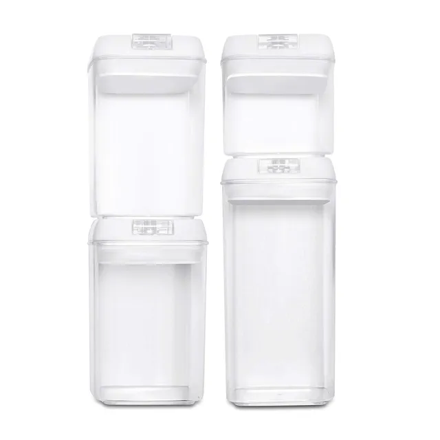 Basil Food Storage Boîte Conservation Lot 4 Sous Vide Transparent