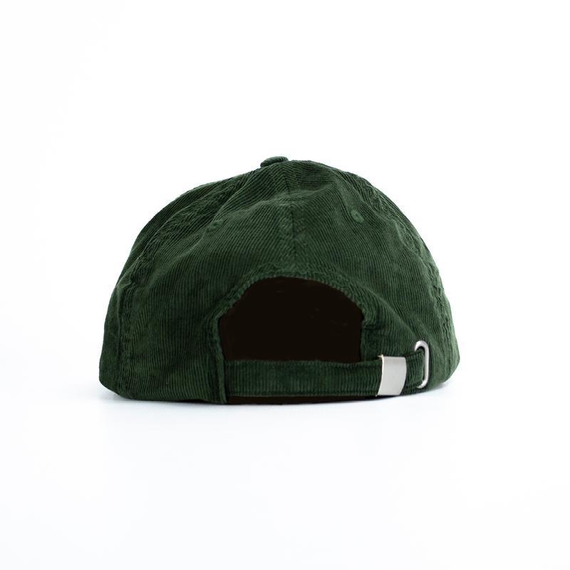 Restrap Clothing Camp Cap casquette Vert Forêt velours