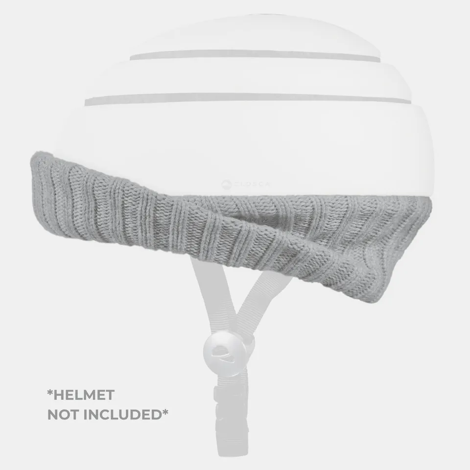 Closca Visors Visière Casque Nordic Gray Laine Hiver