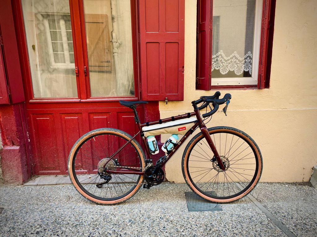 Atelier Velocidade Gypaète sacoche cadre Taille M fermeture étanche
