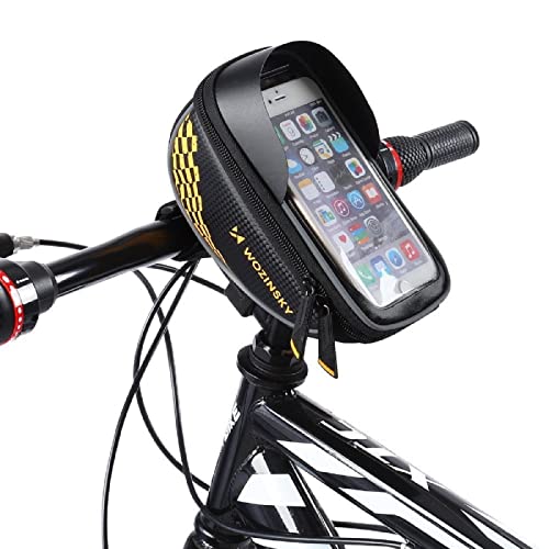 Wozinsky Sacs de guidon sacoche vélo 1 L étanche tactile